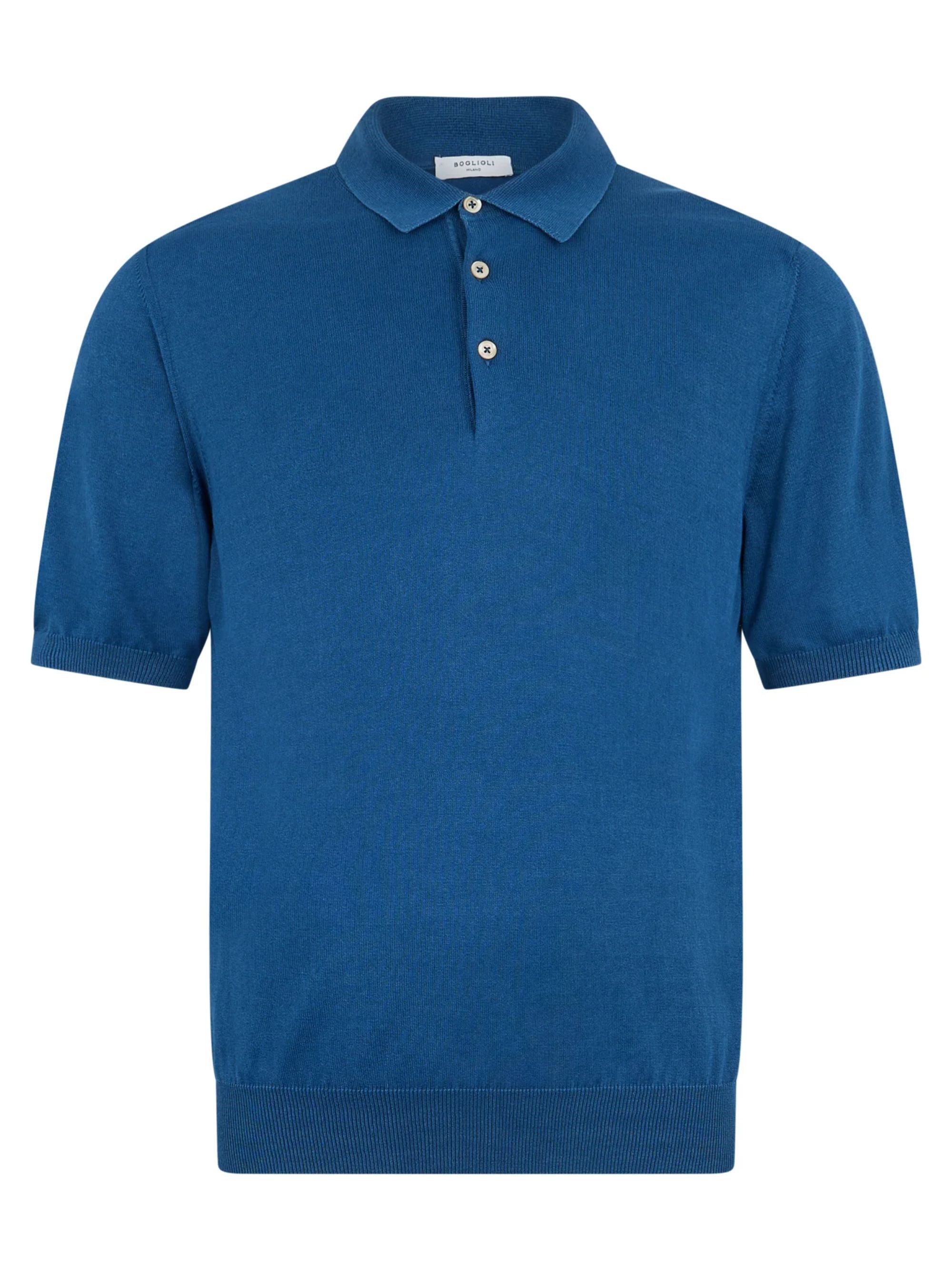 Boglioli Short-Sleeved Polo Shirt