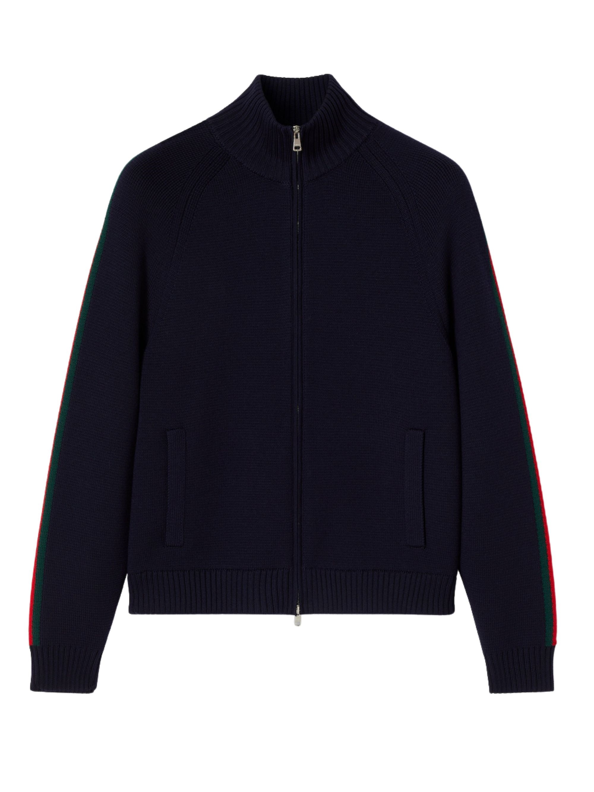 Gucci Wool Zip-Up Jacket