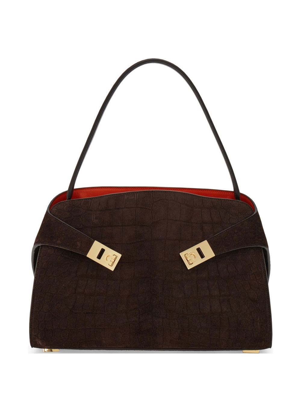 Ferragamo Hug Small Leather Tote Bag