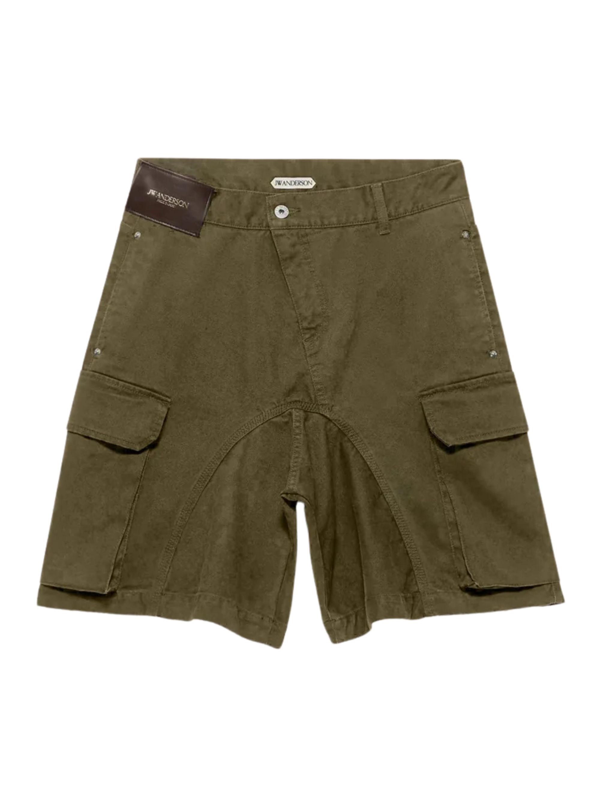 JW ANDERSON Shorts With Twisted Patch Pocket