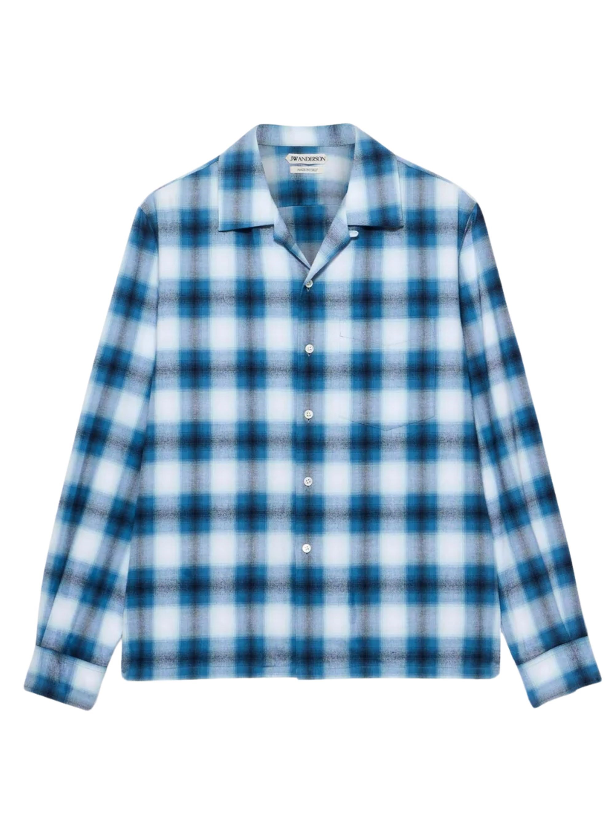 JW ANDERSON Shaded Checkered Shirt