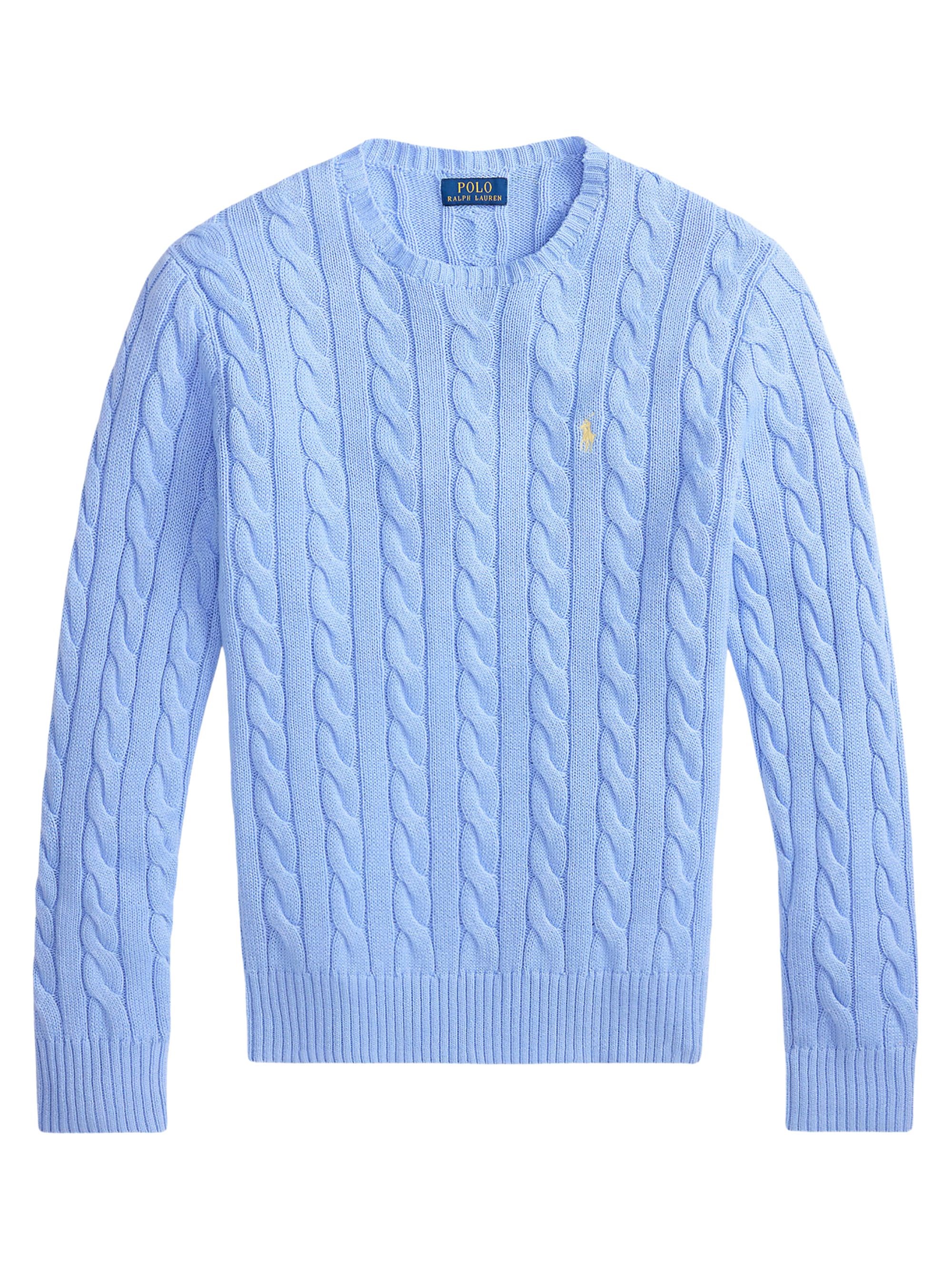 POLO RALPH LAUREN Cable Knit Sweater With Logo