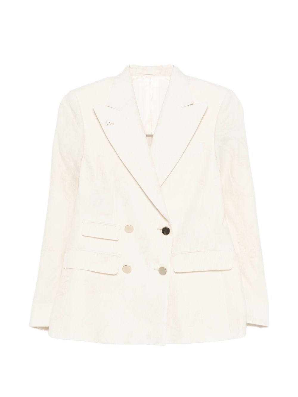 L. B.M. 1911 Linen Blend Double-Breasted Jacket