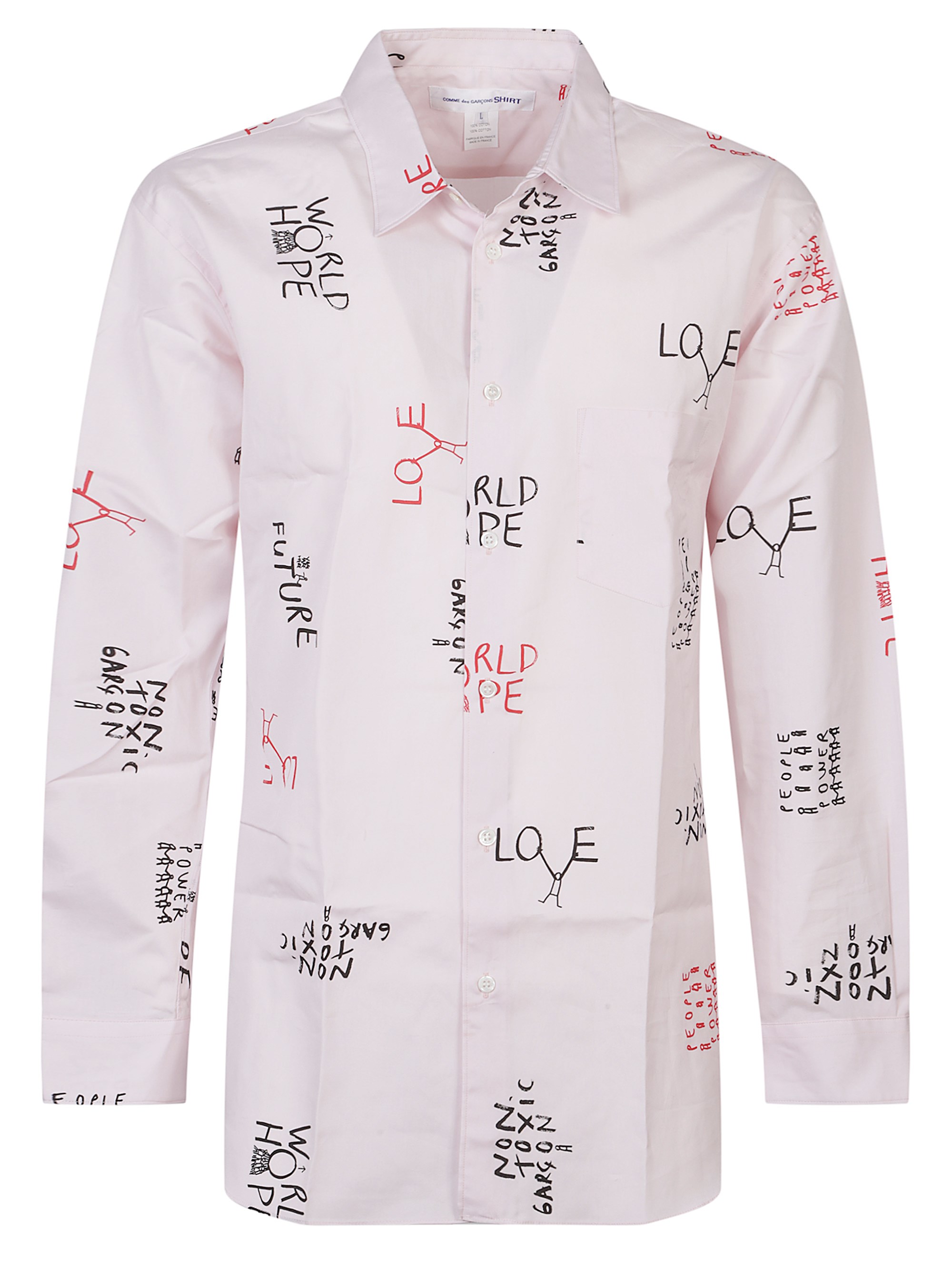COMME DES GARÇONS SHIRT Shirt With All-Over Print