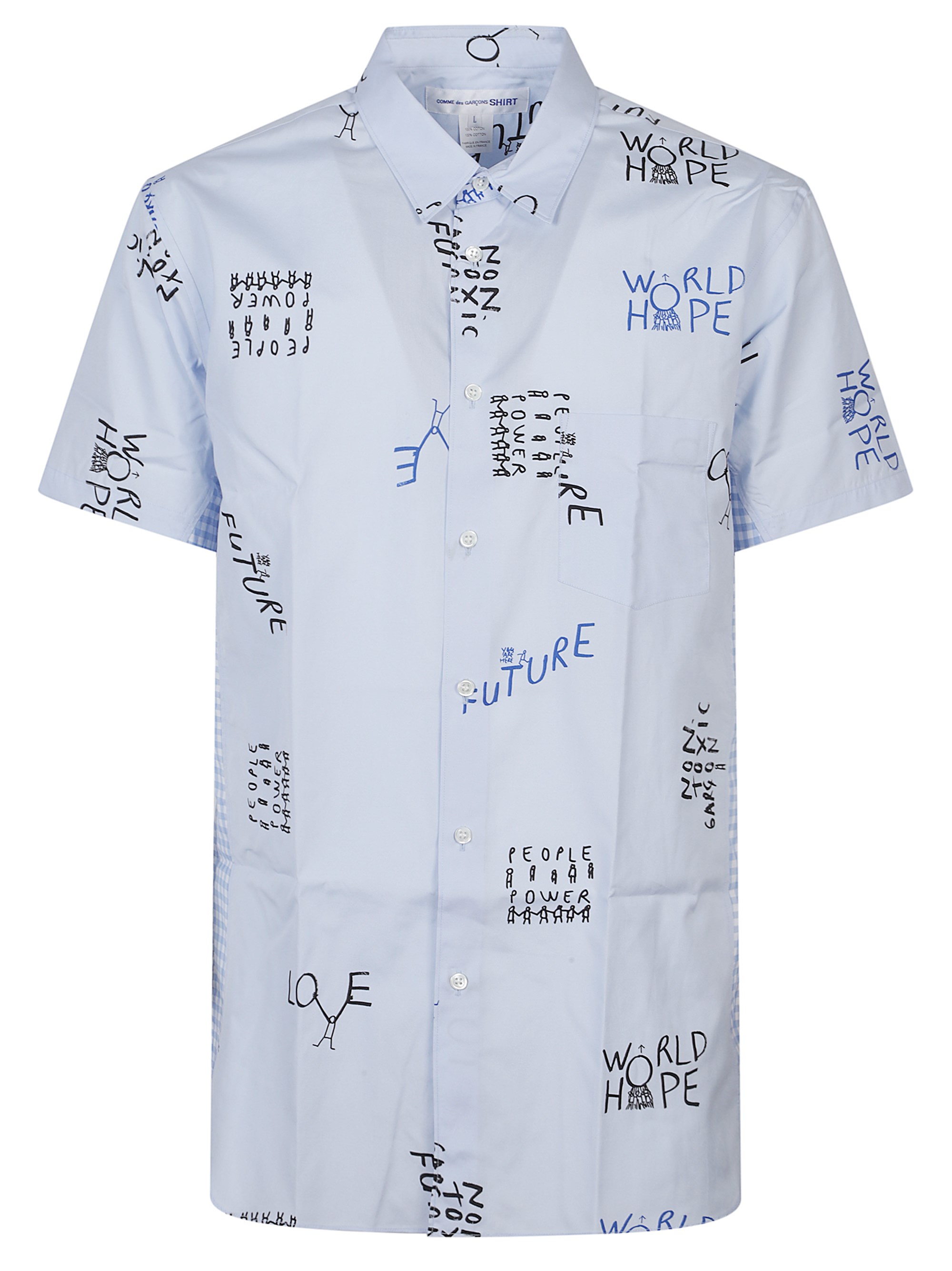 COMME DES GARÇONS SHIRT Shirt With All-Over Print