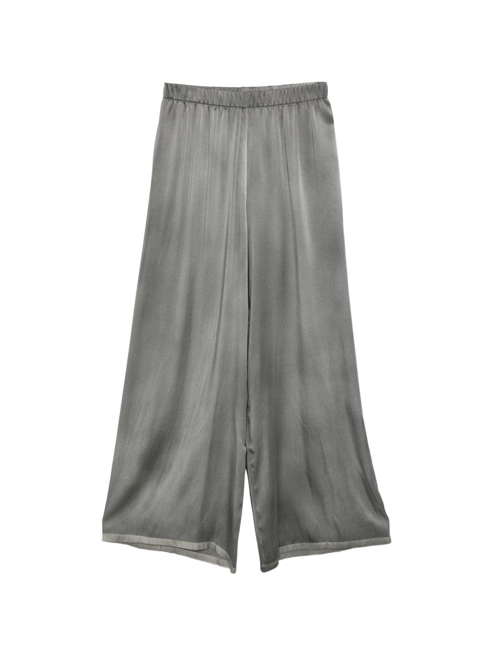 Avant Toi Silk Flared-Leg Trousers