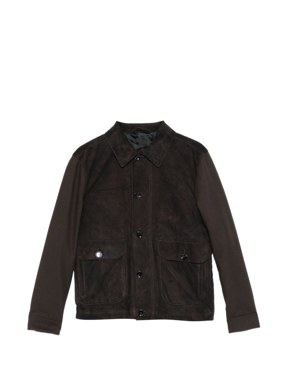 BRIONI Suede Leather Jacket