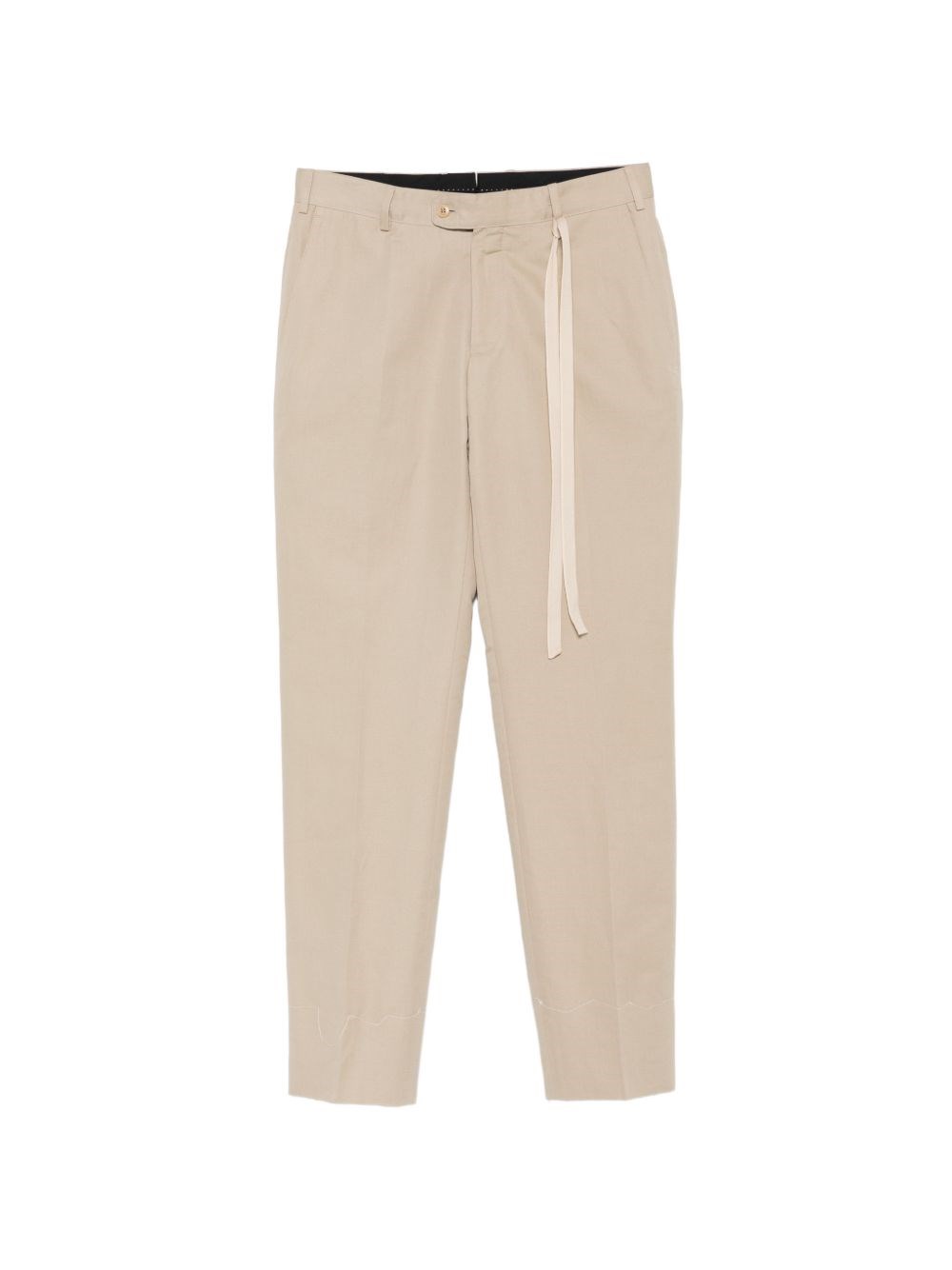 BRIONI Pienza Cotton And Linen Trousers