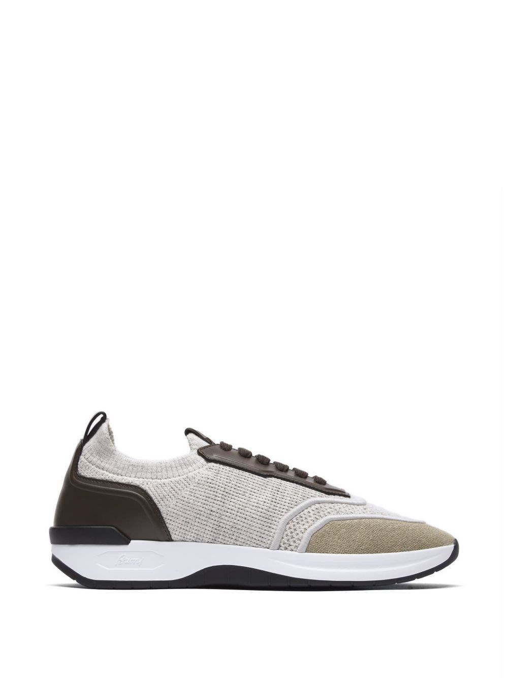 BRIONI Cotton And Linen Blend Sneakers