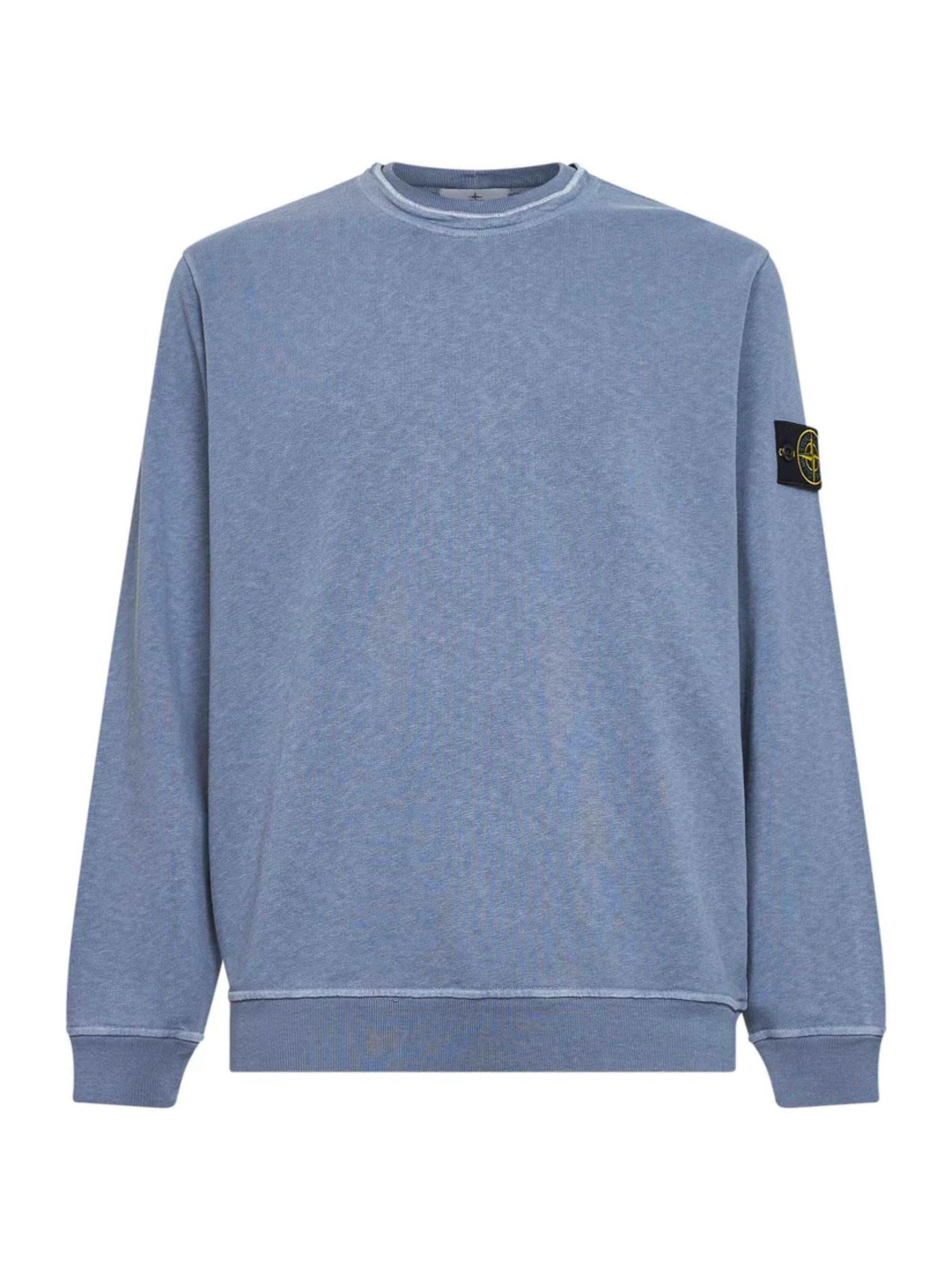 Stone Island Crew Neck Sweater With Logo