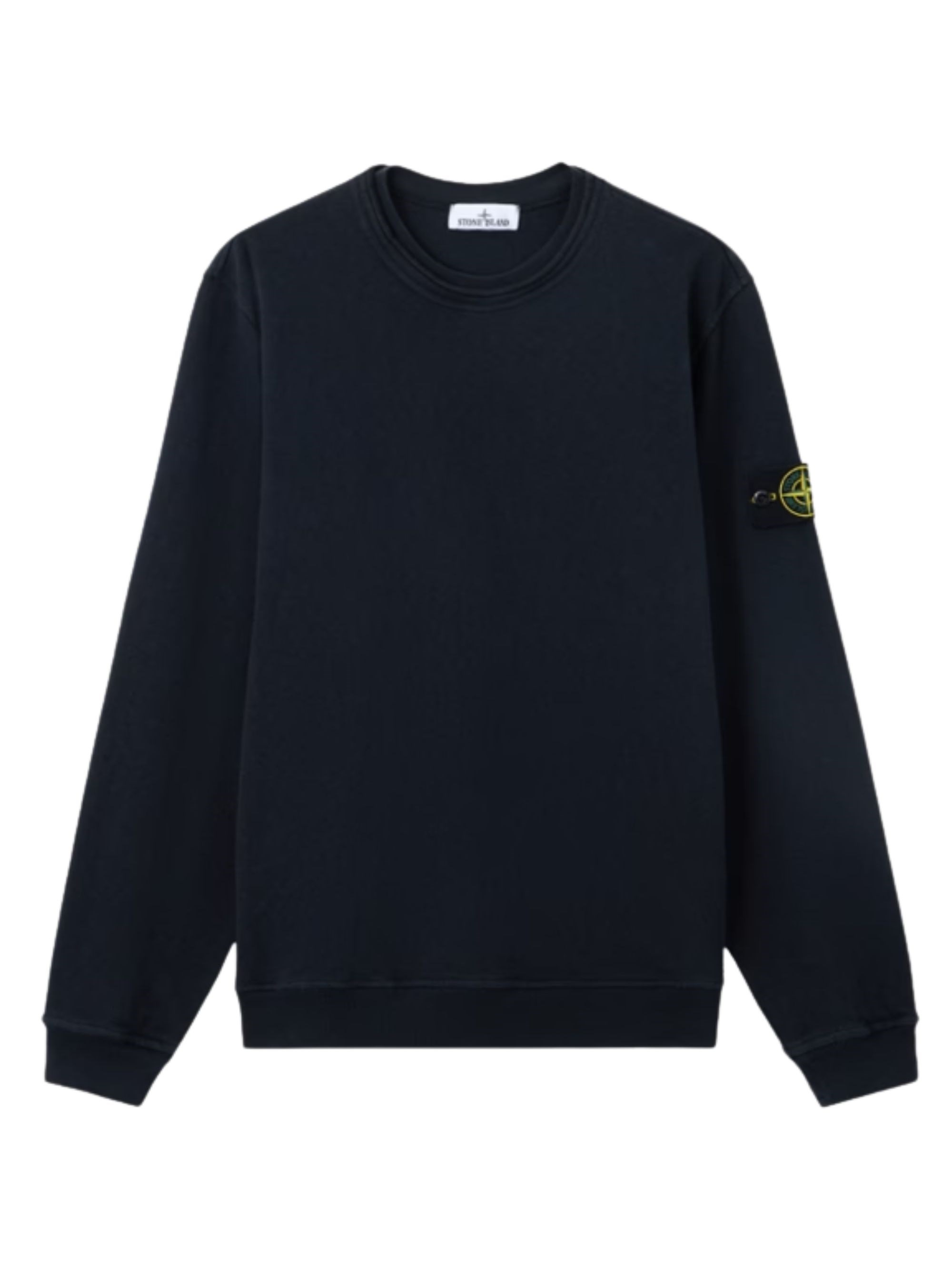 Stone Island Crew Neck Sweater With Logo