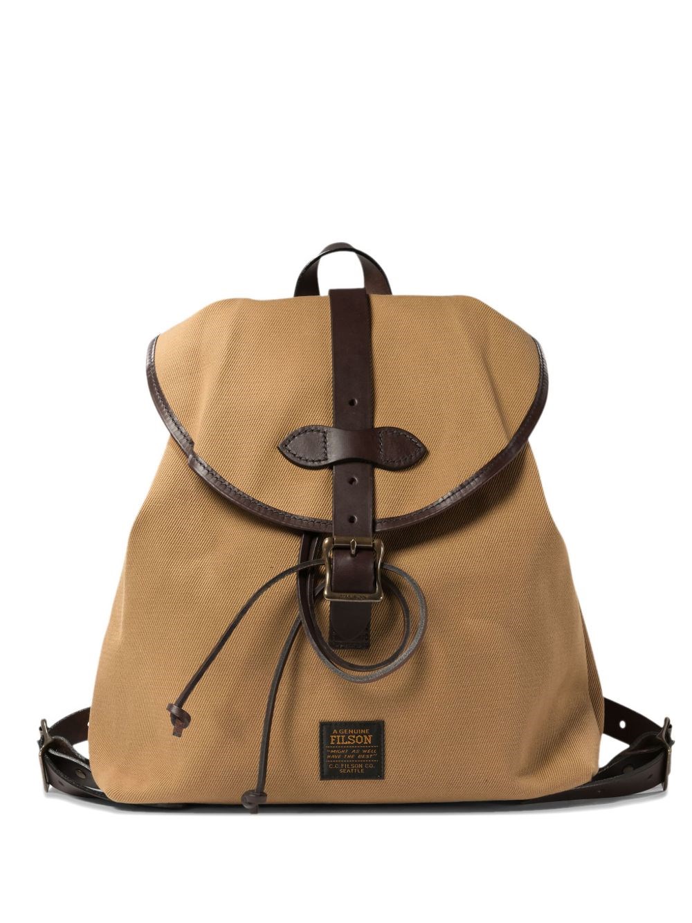 Filson Twill Drawstringed Backpack