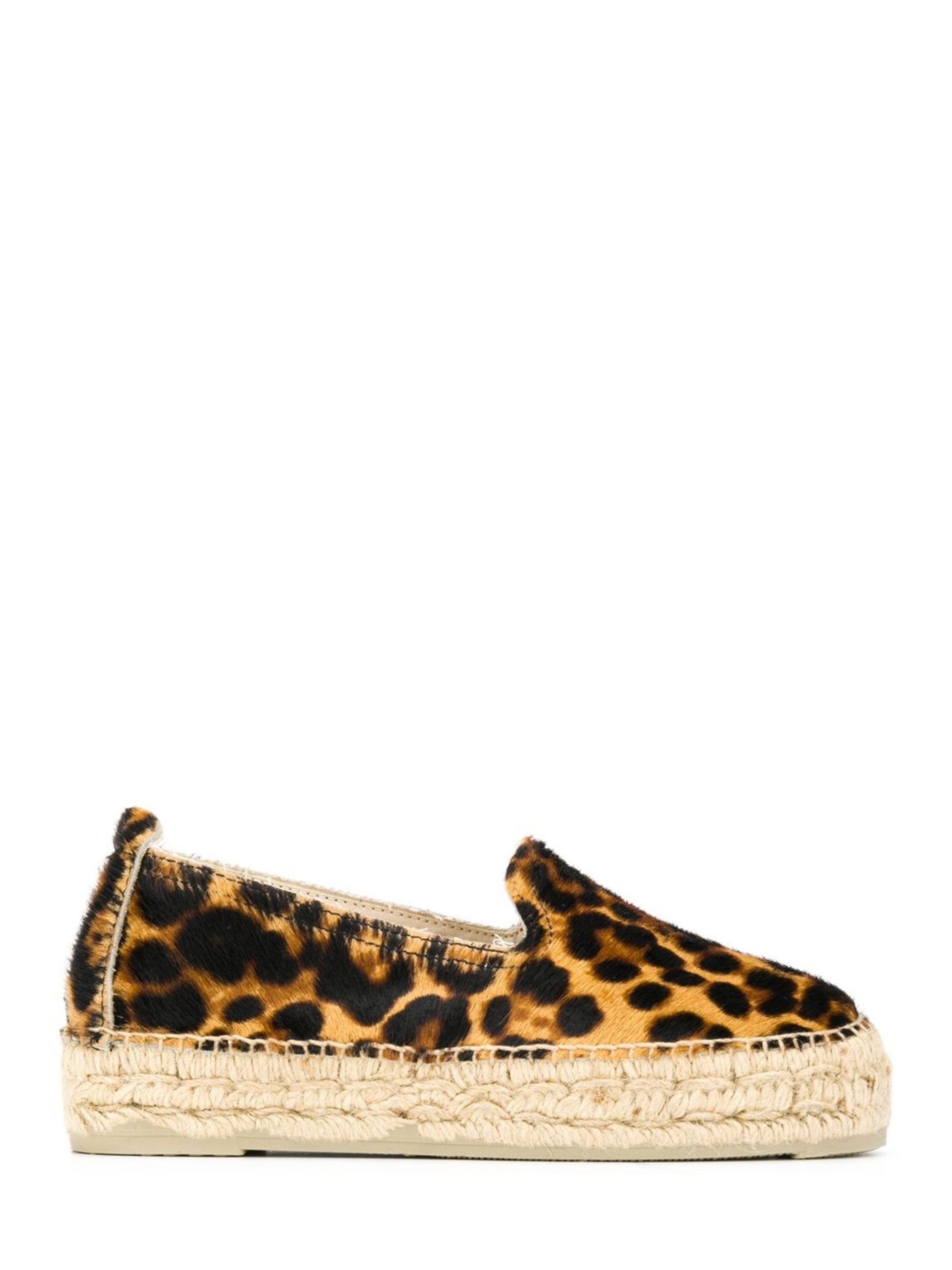 MANEBI Leopard Espadrilles