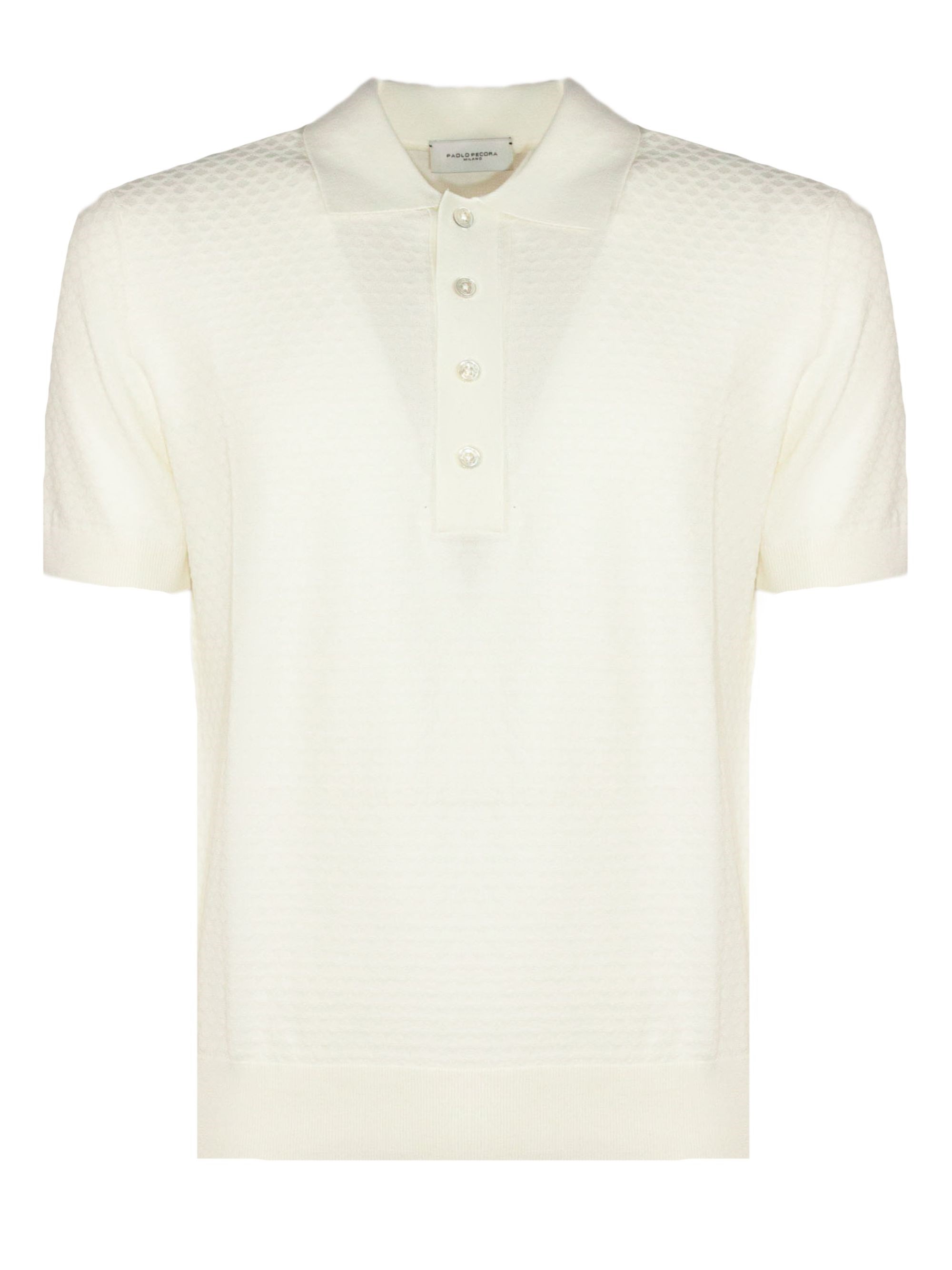 PAOLO PECORA Knitted Polo Shirt