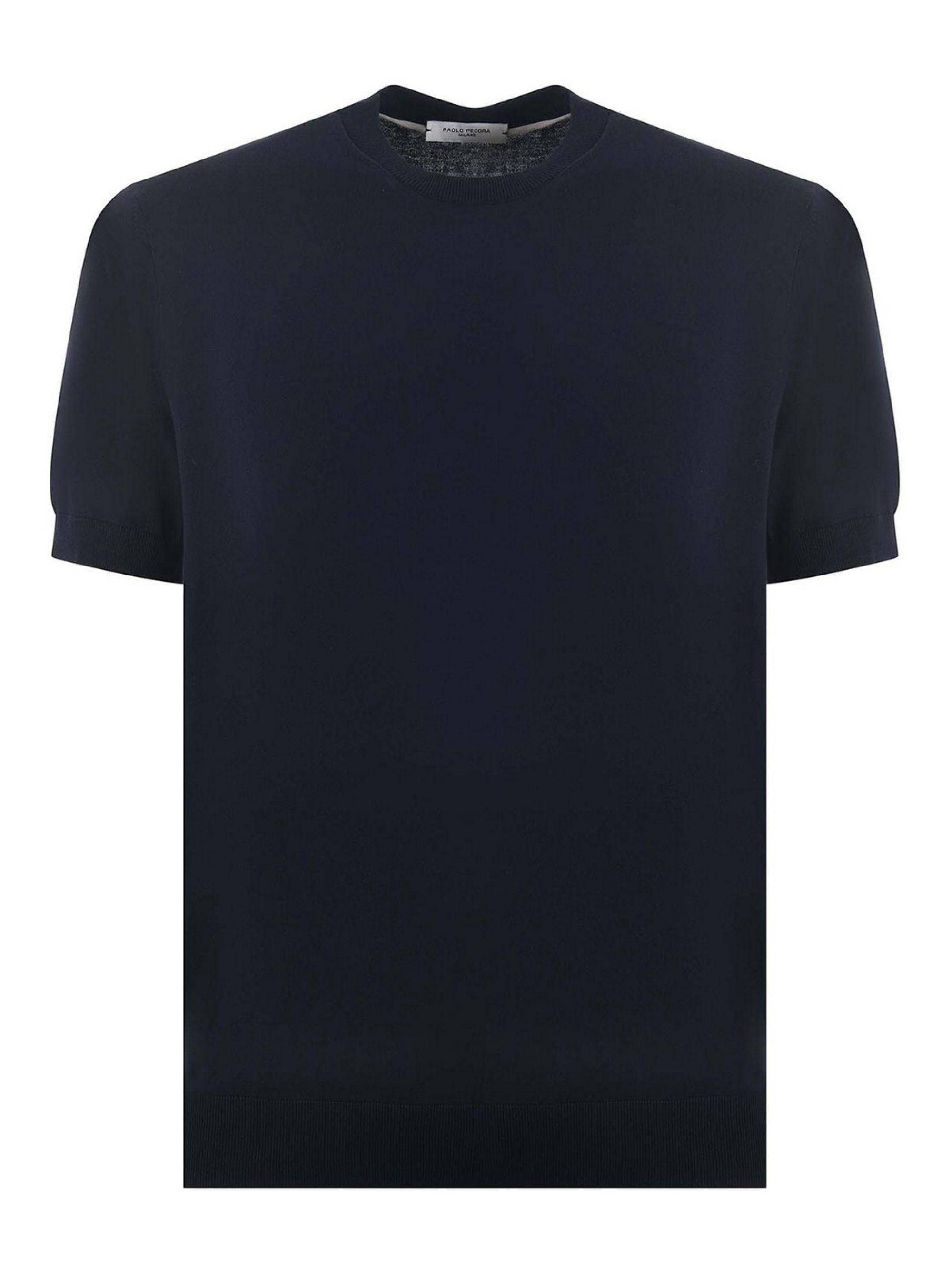 PAOLO PECORA Crew Neck Short-Sleeved T-Shirt