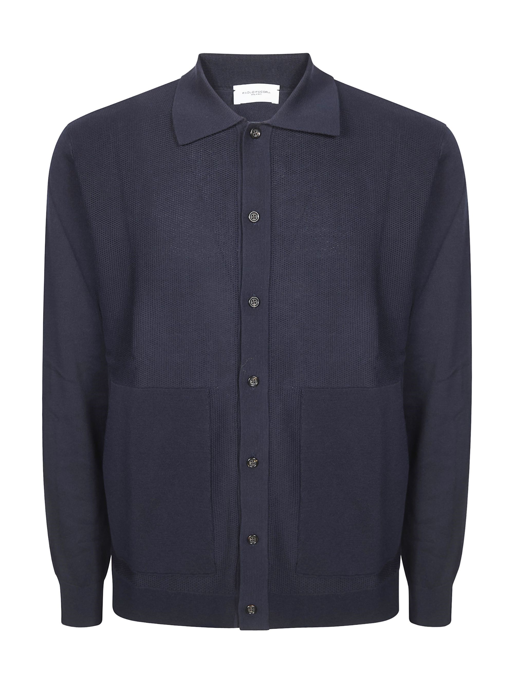 PAOLO PECORA Knitted Overshirt
