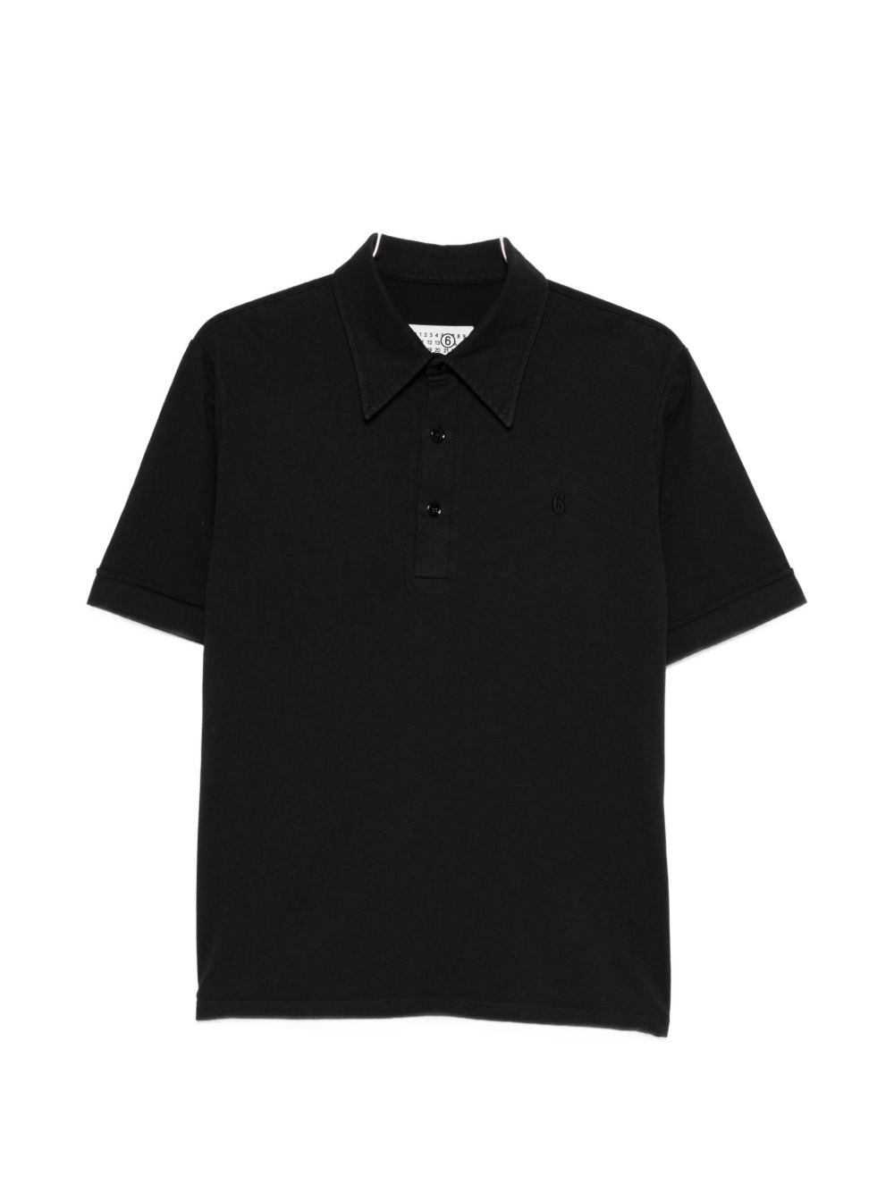 MM6 Maison Margiela Logo Cotton Polo Shirt