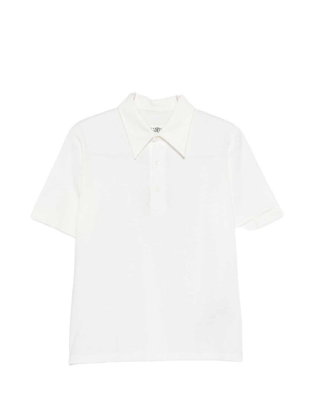 MM6 Maison Margiela Logo Cotton Polo Shirt