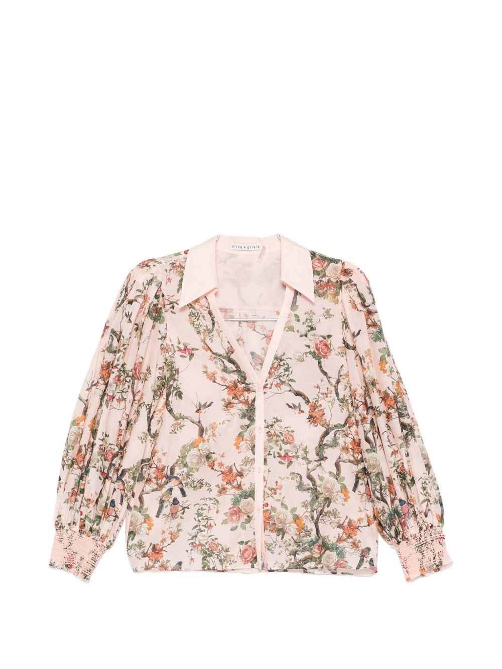 ALICE+OLIVIA Charis Printed Blouse