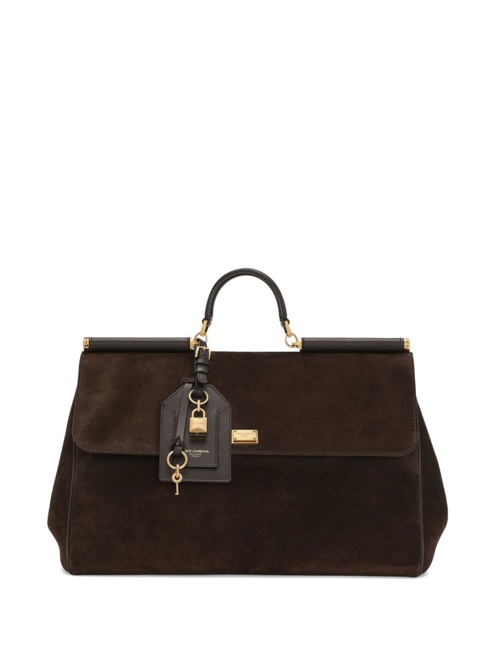 Dolce & Gabbana My Sicily Large Leather Handbag