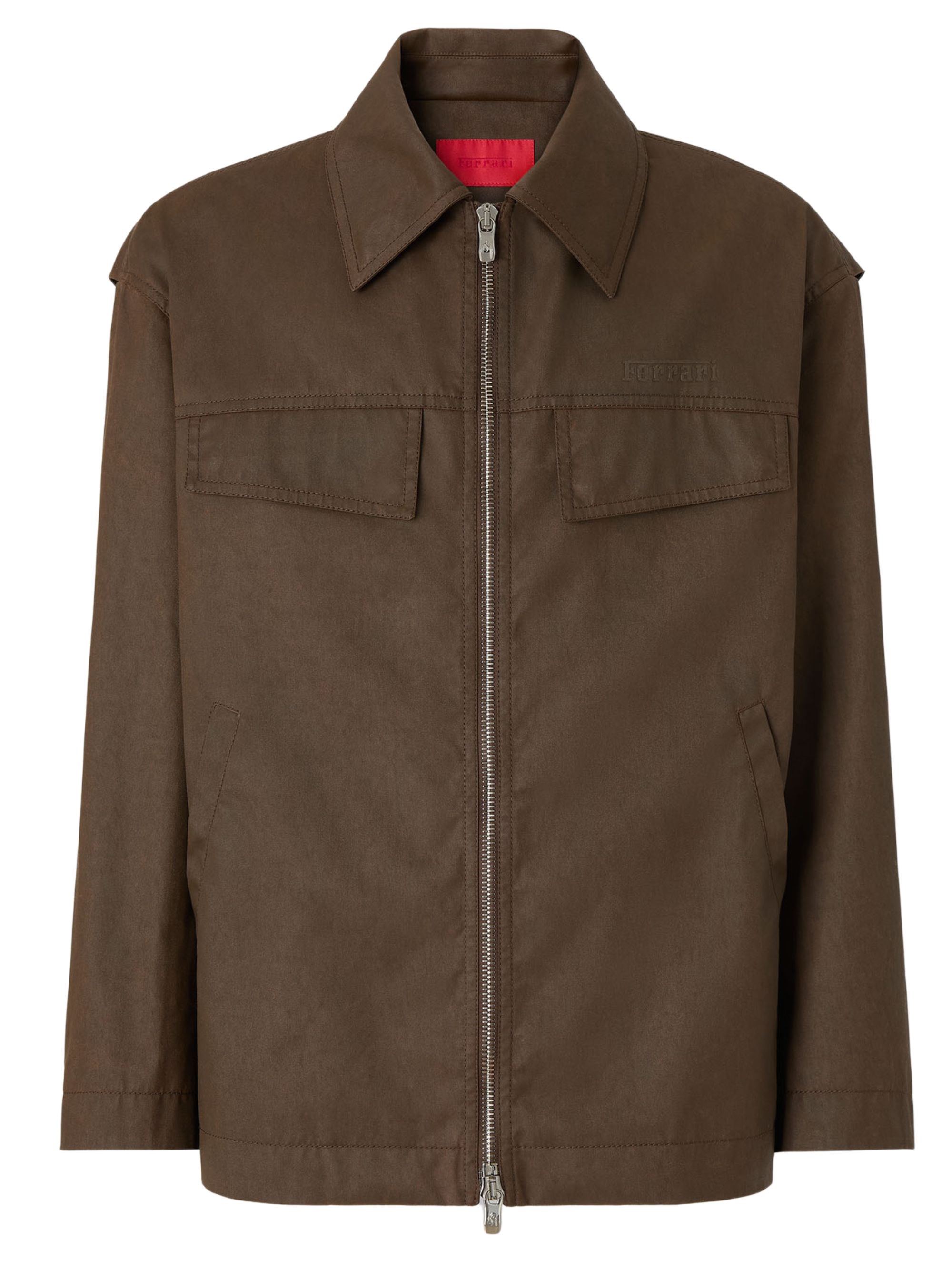 FERRARI Cotton Bomber Jacket