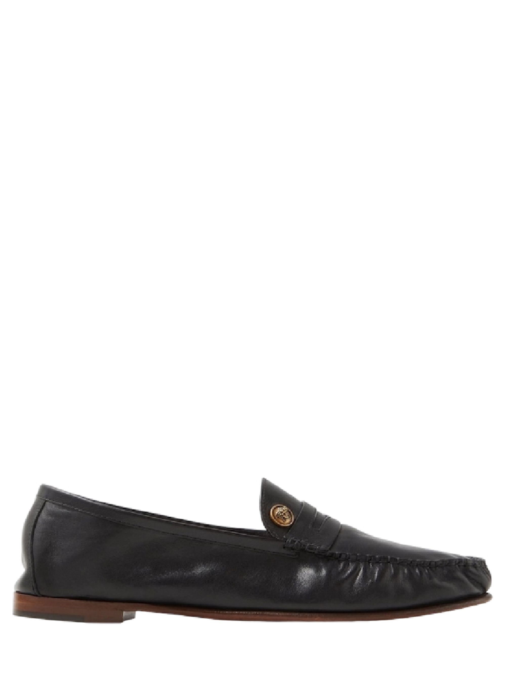 Versace Leather Loafer