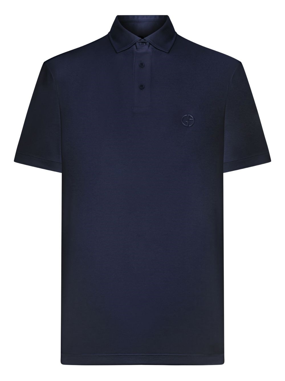 Giorgio Armani Interlock Cotton Polo Shirt