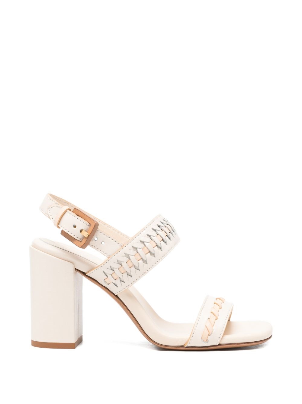 Zimmermann Alchemy Leather Heel Sandals