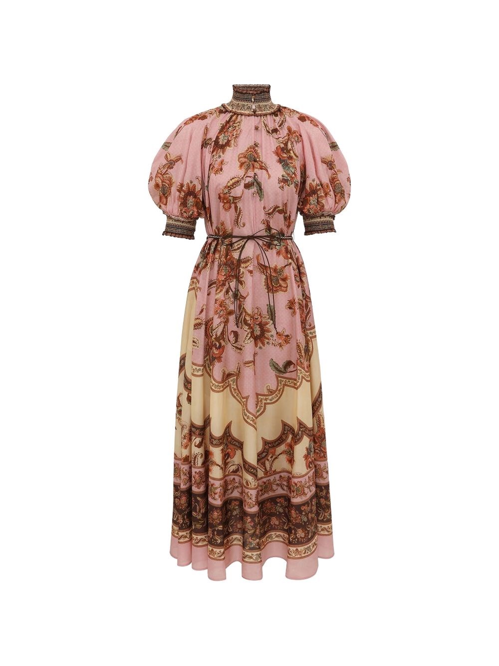 Zimmermann Abito Lungo In Seta Aster