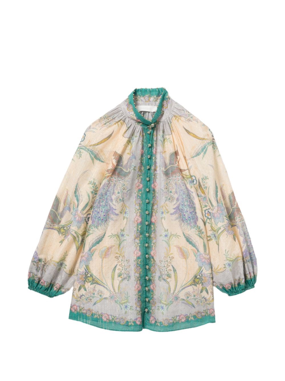 Zimmermann Blusa In Cotone E Seta Indra