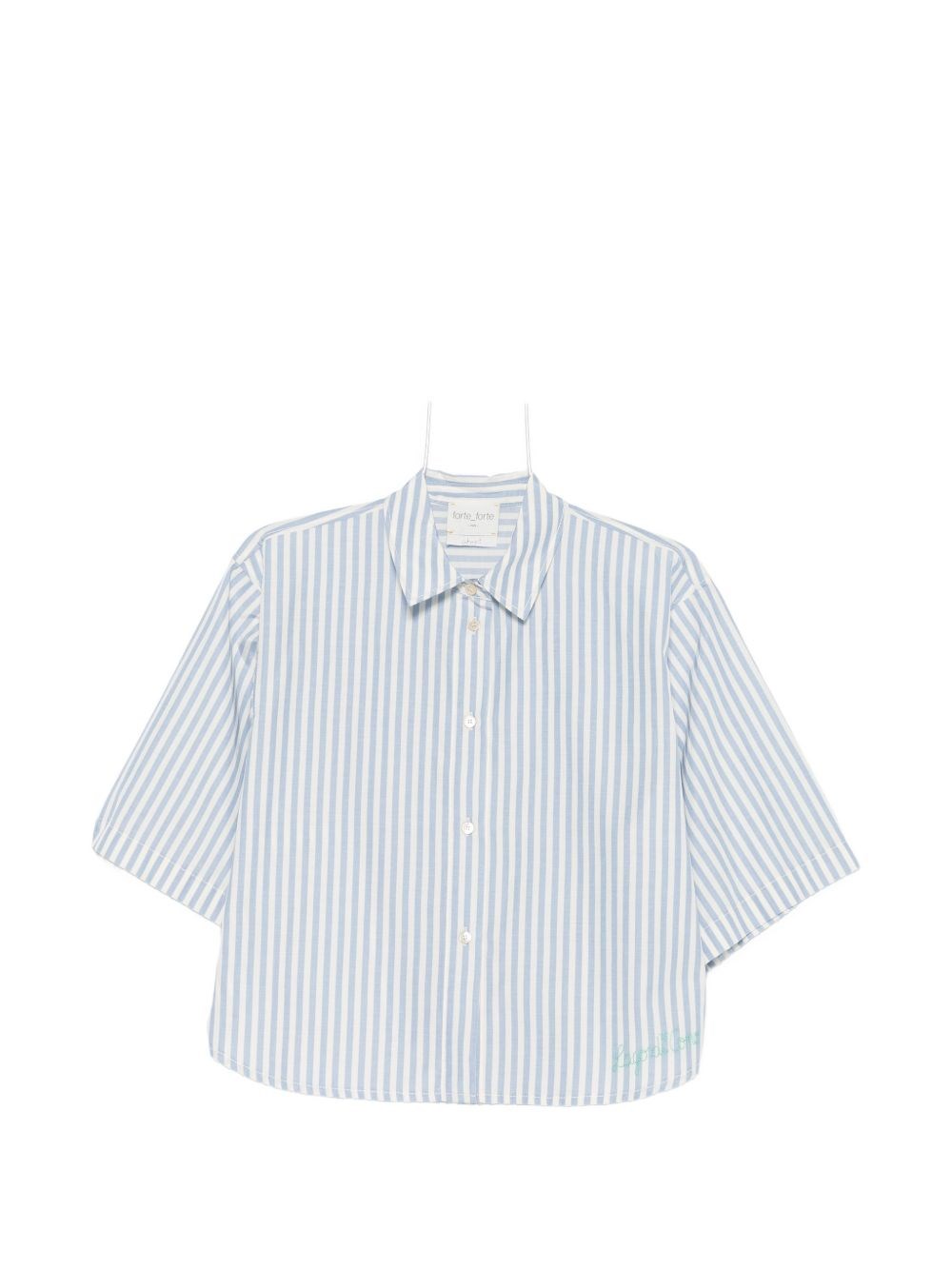 Forte Forte Cotton Blend Boxy Shirt