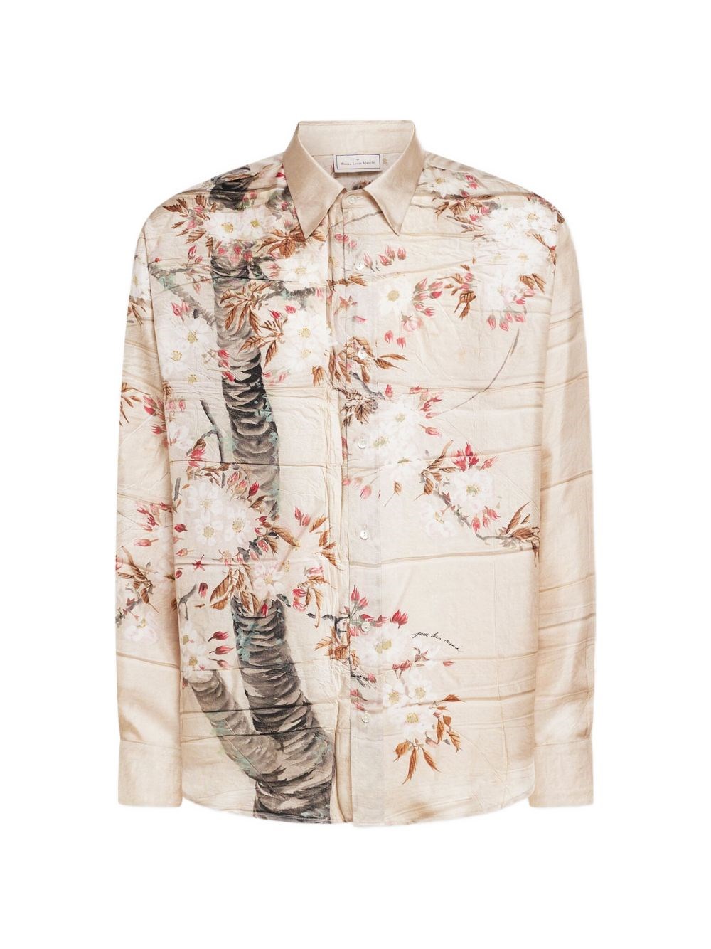 Pierre Louis Mascia Printed Silk Shirt