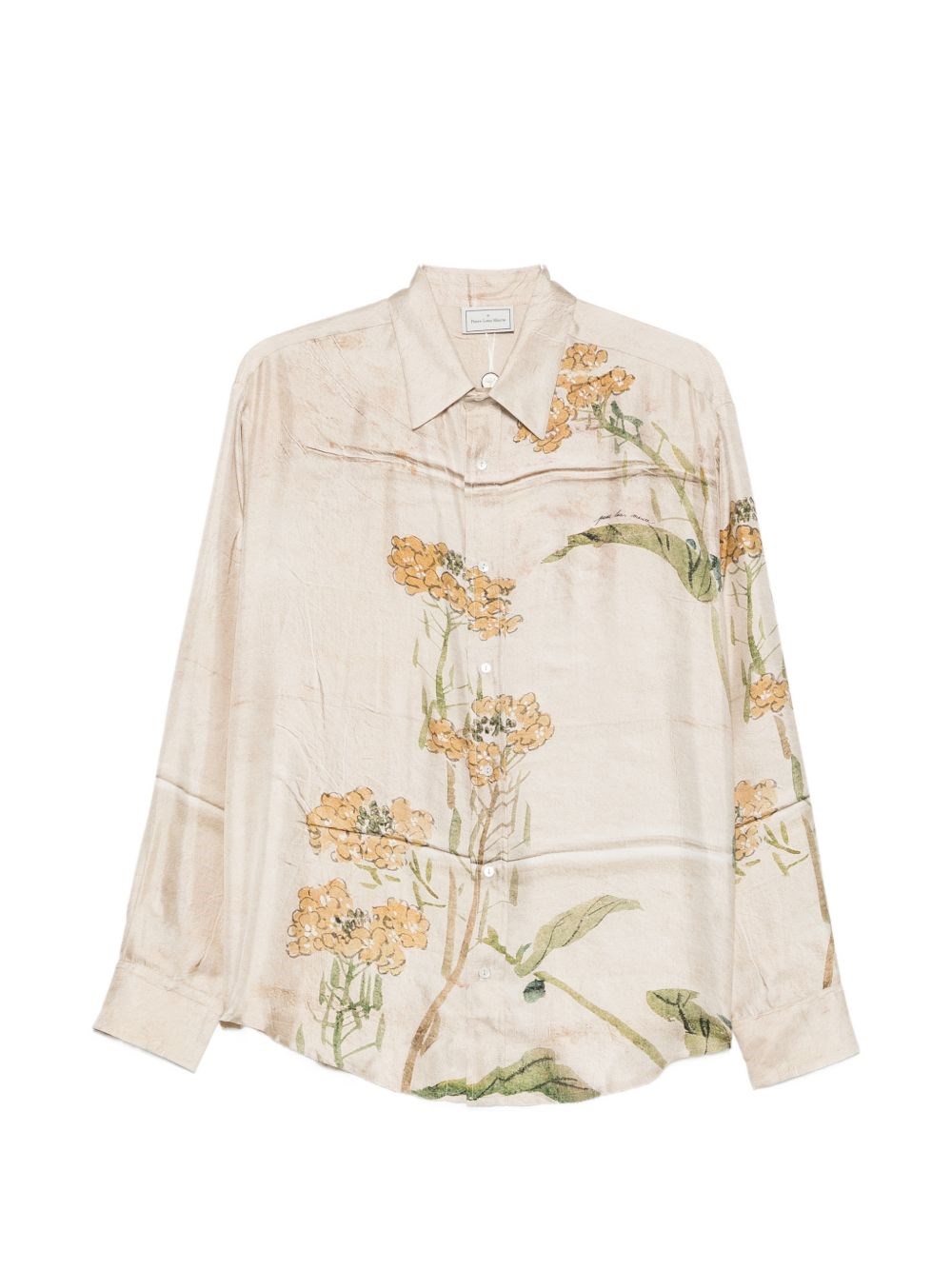 Pierre Louis Mascia Printed Silk Shirt