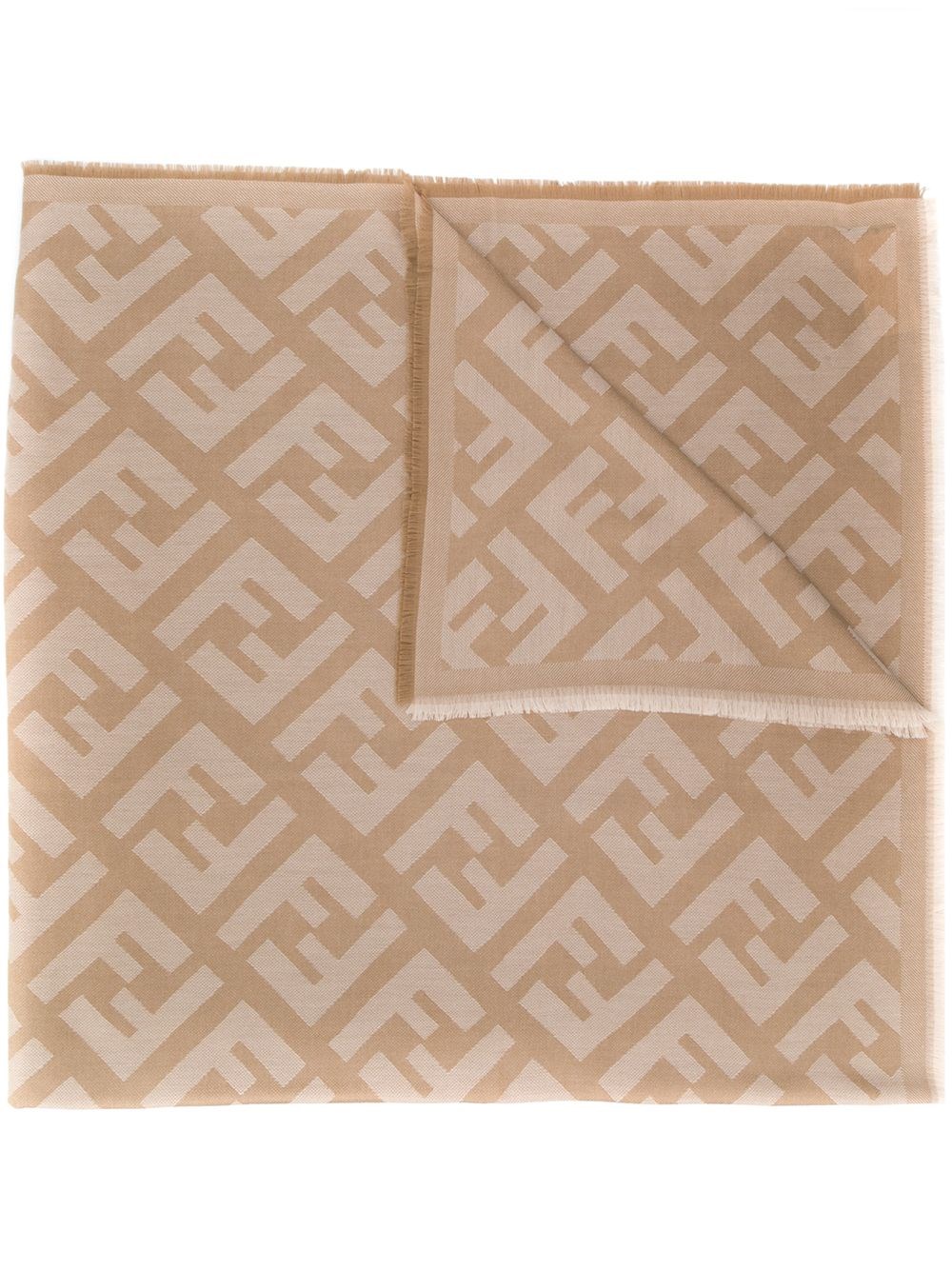 Fendi Ff Wool Scarf