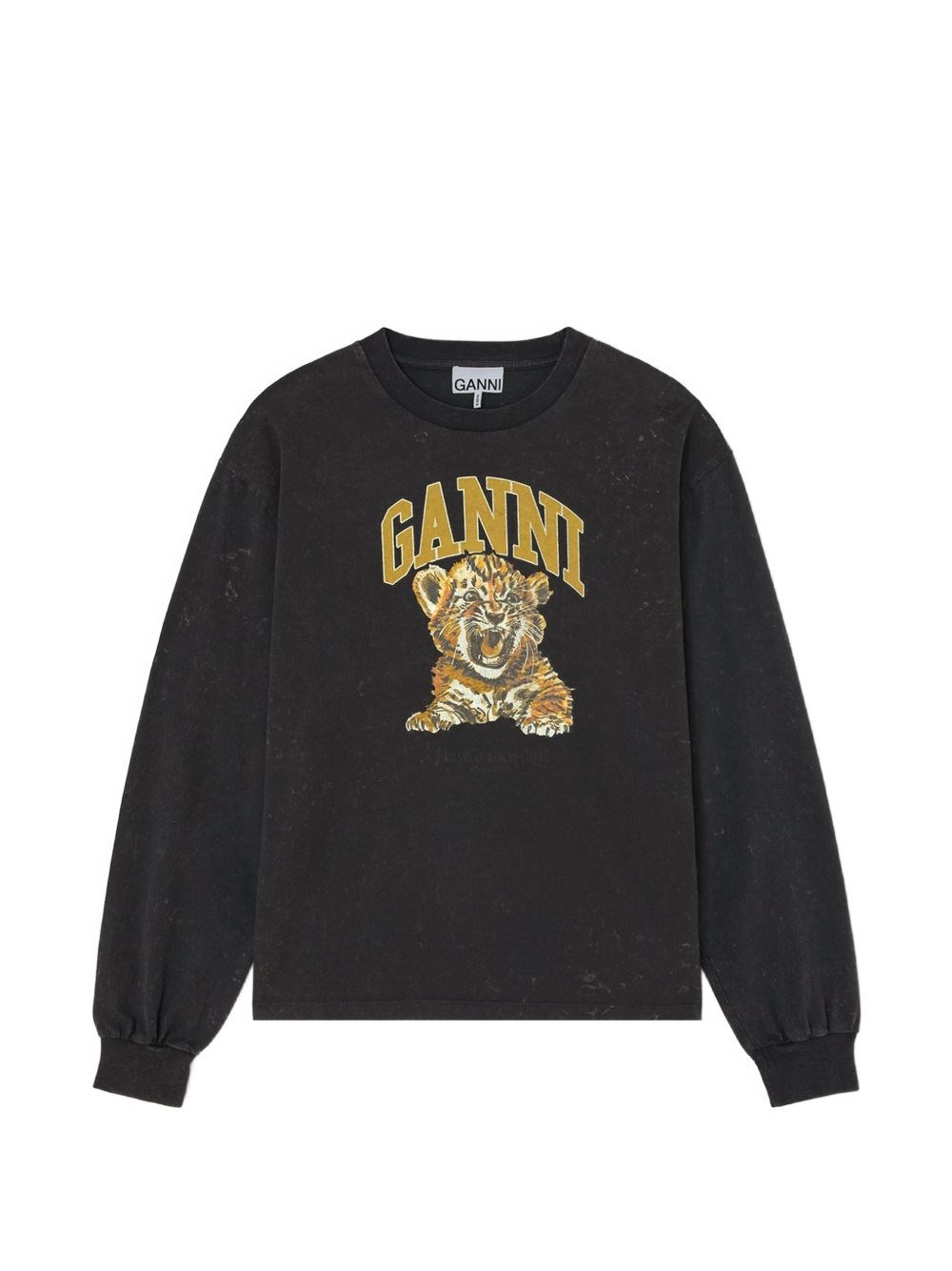 GANNI Tiger Crewneck Sweatshirt