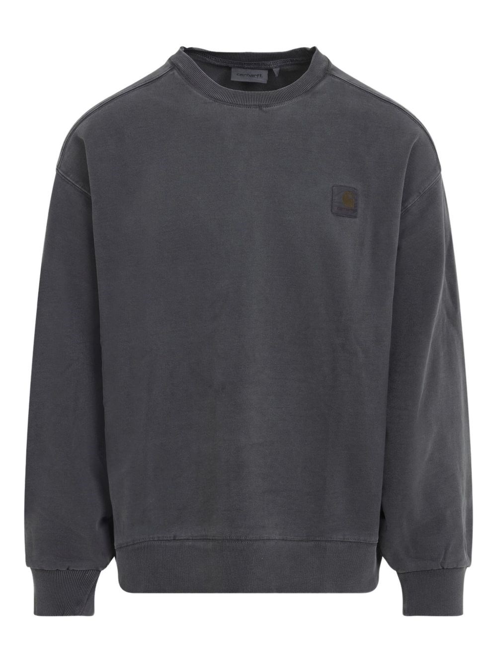 CARHARTT WIP_Schwarzes Sweatshirt 'Vista' im Dyed-Look_Grau_S_Mann