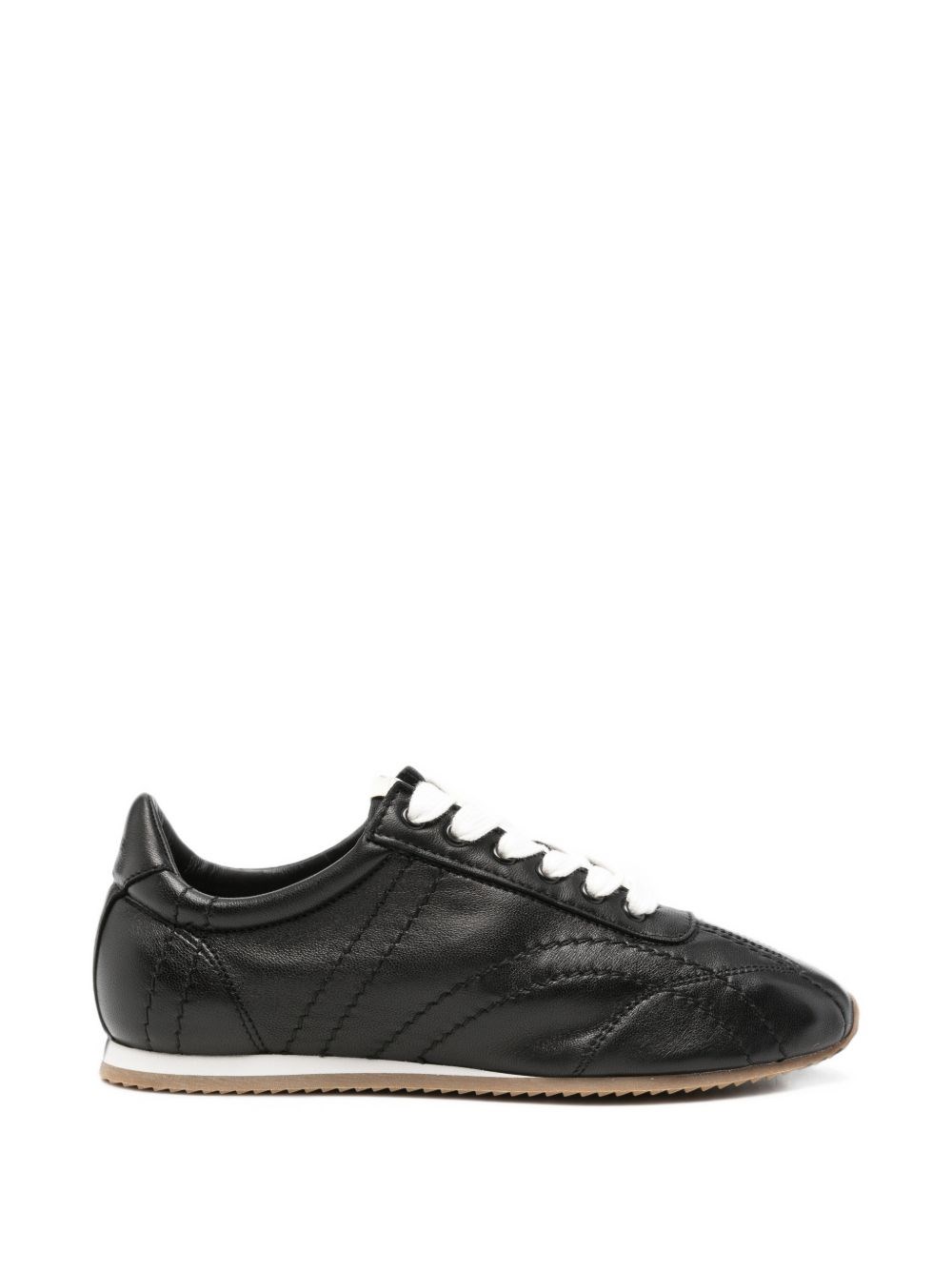 TOTEME Flex Leather Sneakers