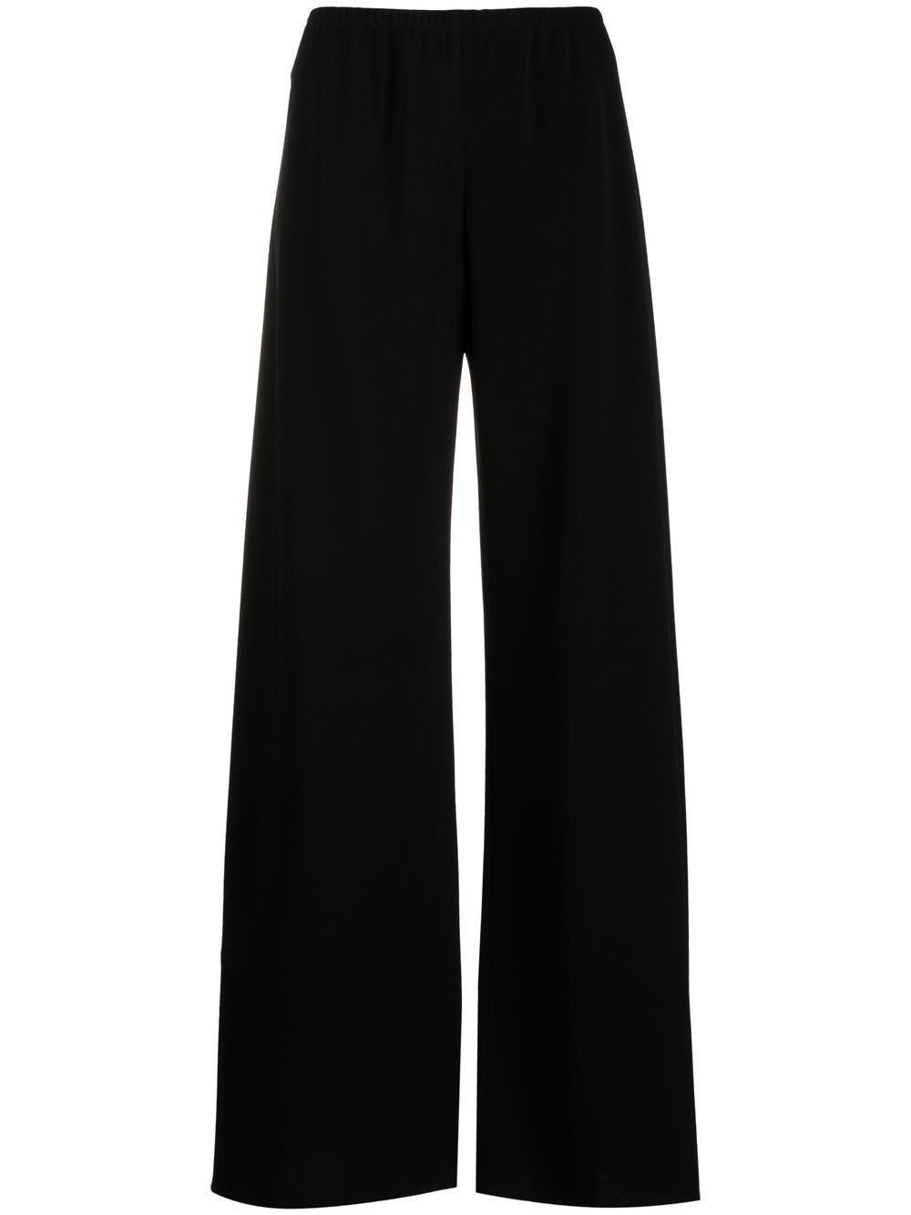 The Row Gala Flared Leg Trousers In Black