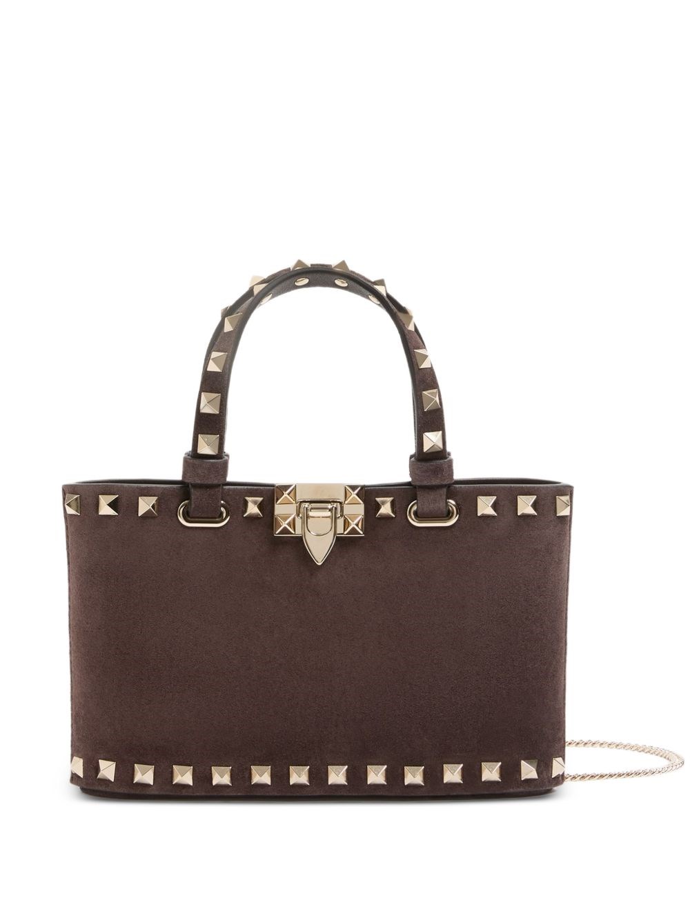 Valentino Garavani Rockstud Suede Leather Mini Bag