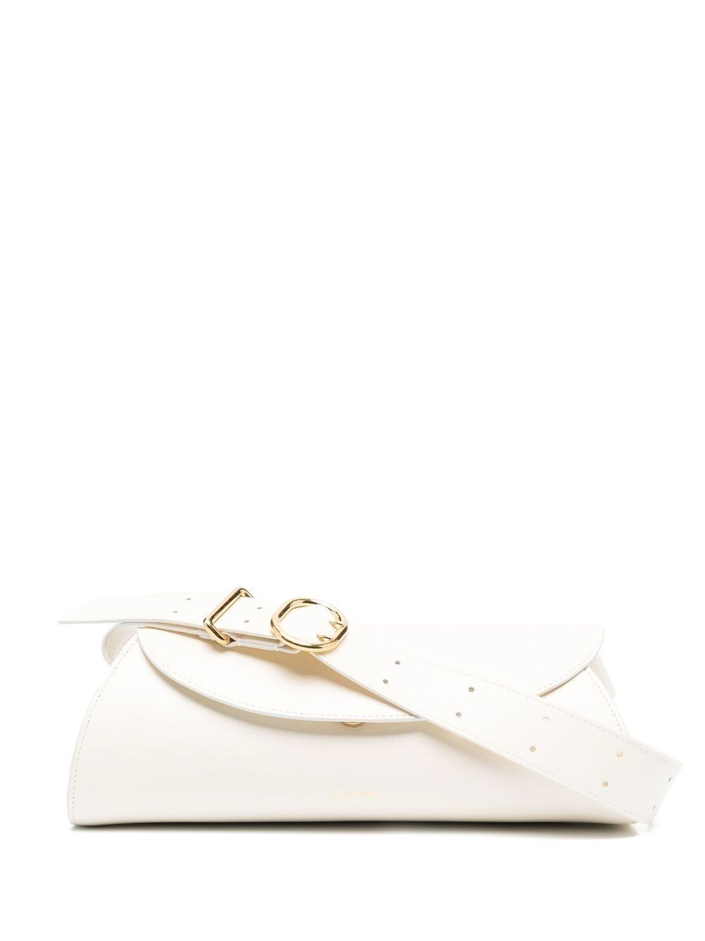 Jil Sander Cannolo Small Leather Shoulder Bag