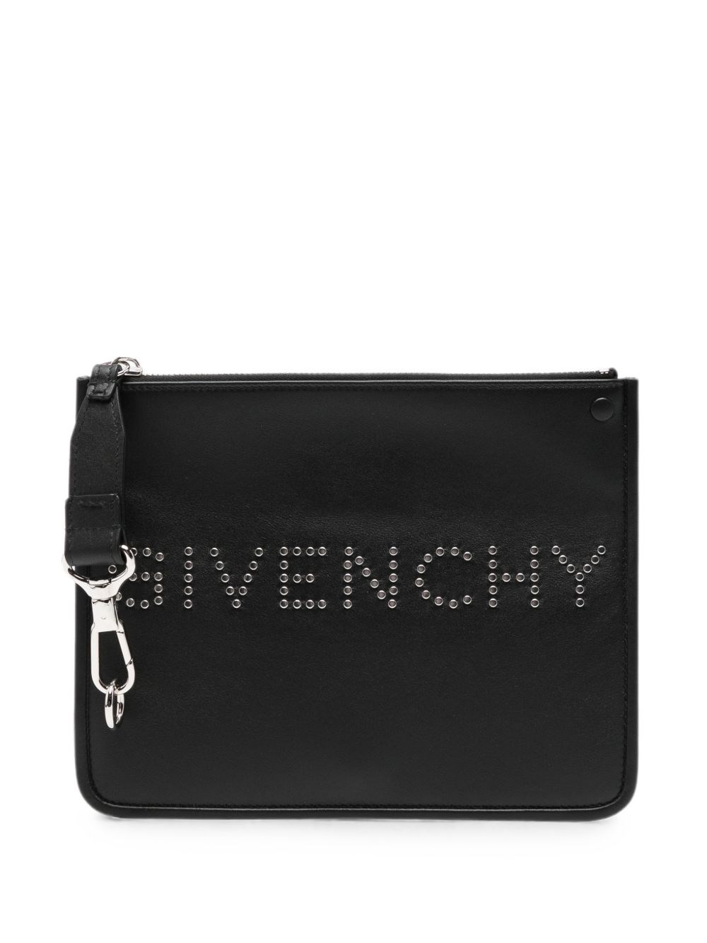 Givenchy Logo Leather Pouch