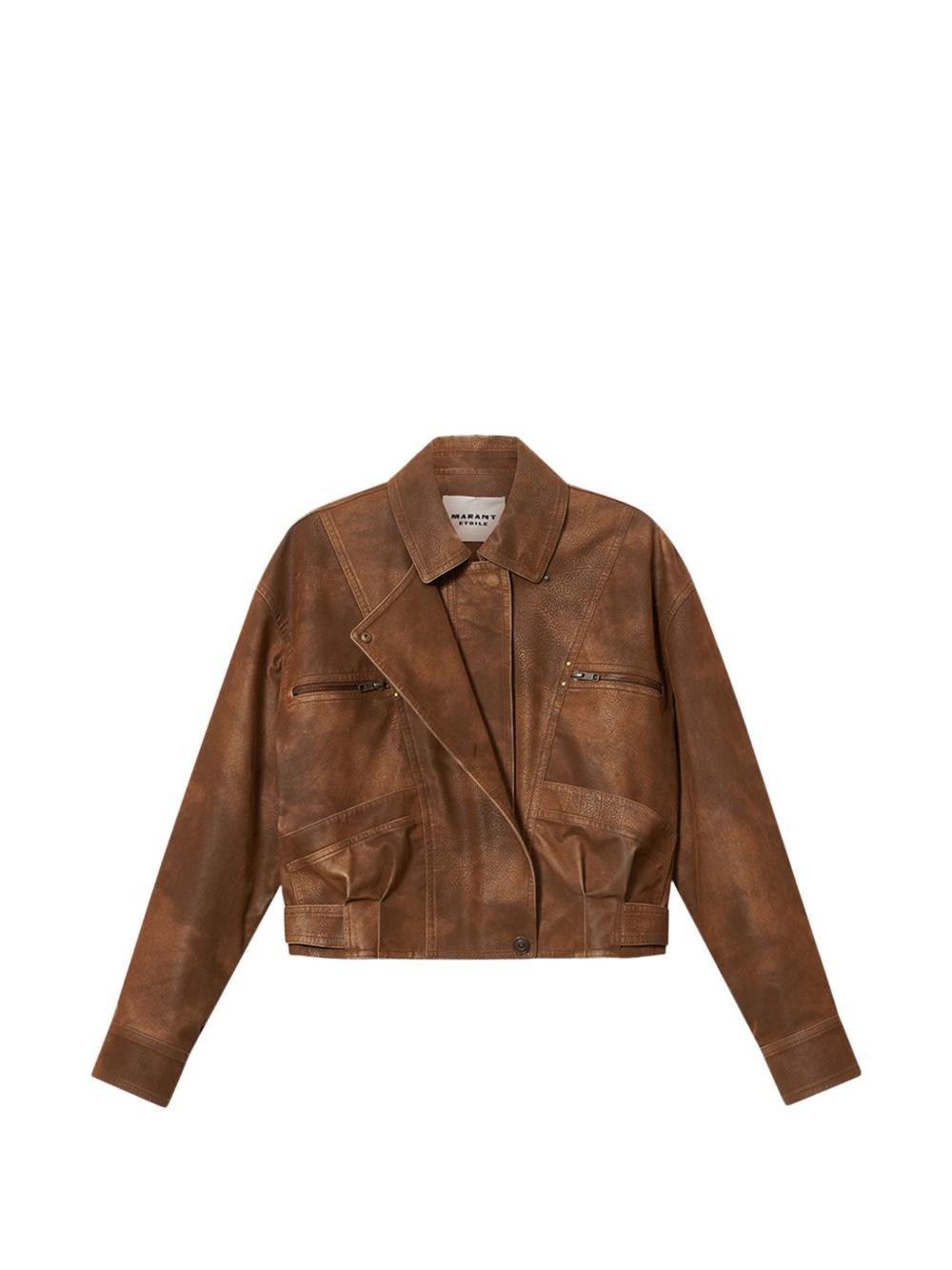 MARANT ETOILE Belma Faux Leather Jacket