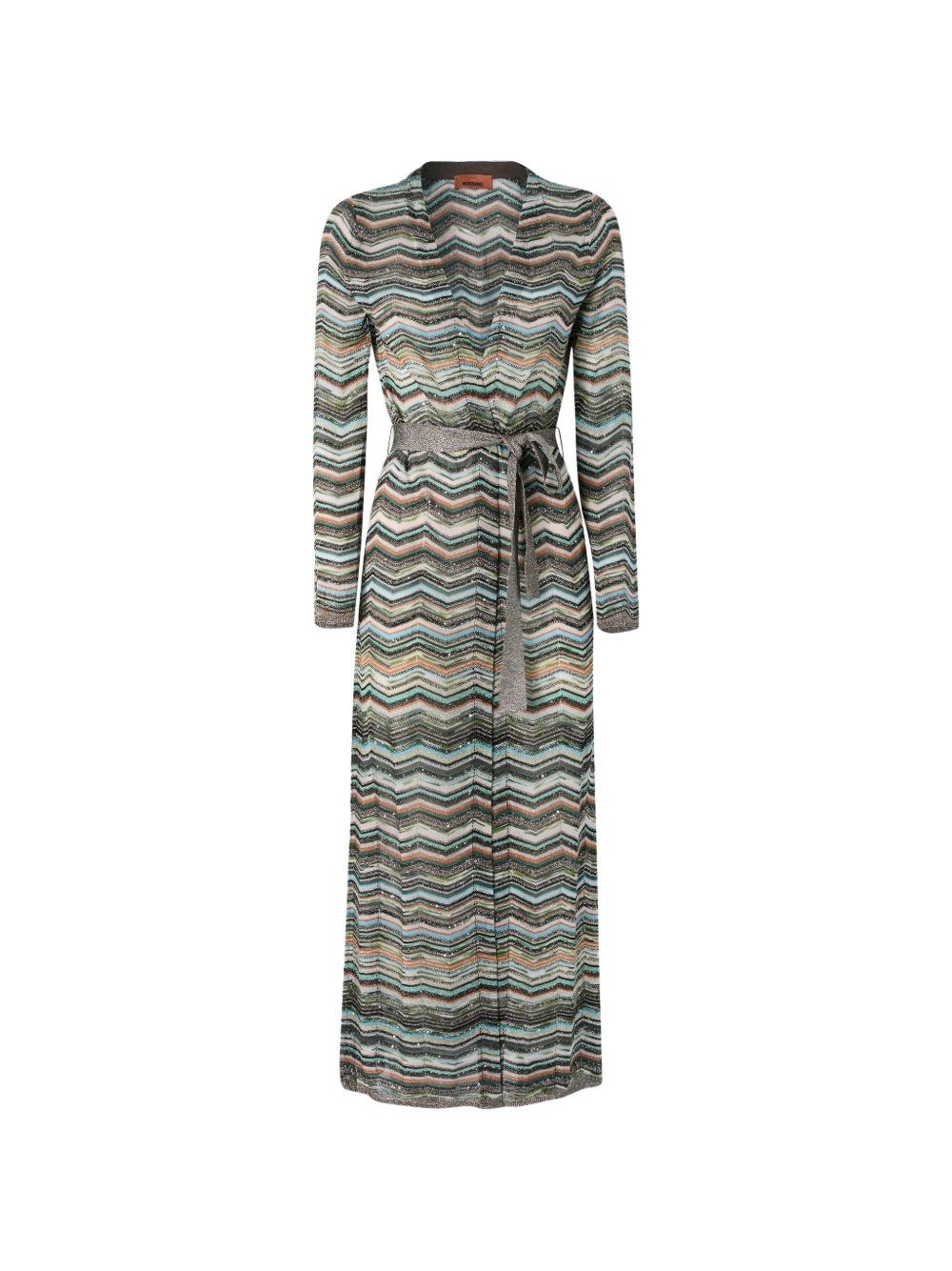 Missoni Zig Zag Motif Cardigan In Multi