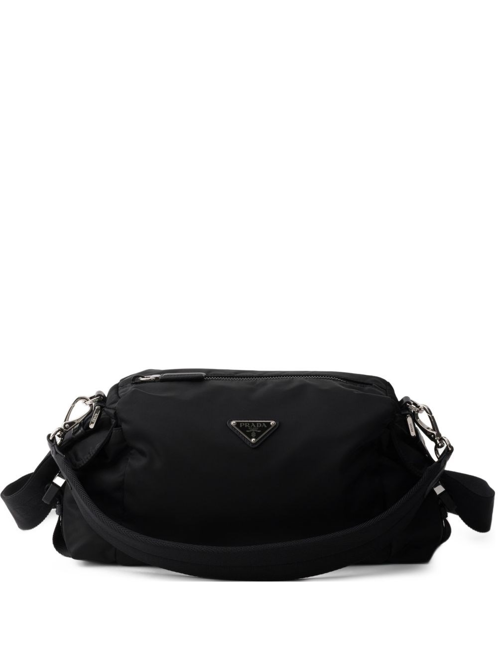 Prada Prada Explore Re-Nylon And Leather Shoulder Bag