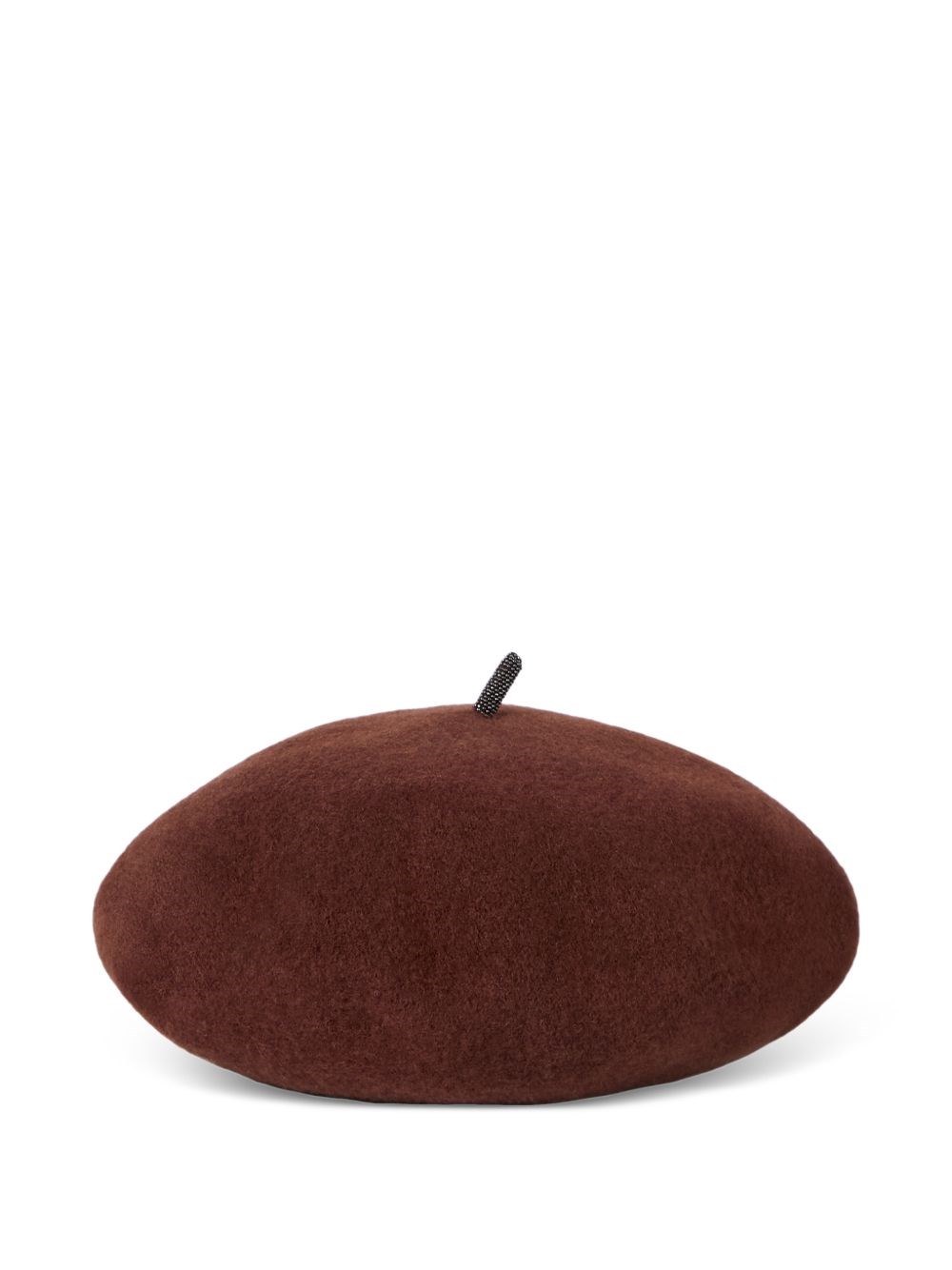 Brunello Cucinelli Wool Basque Hat