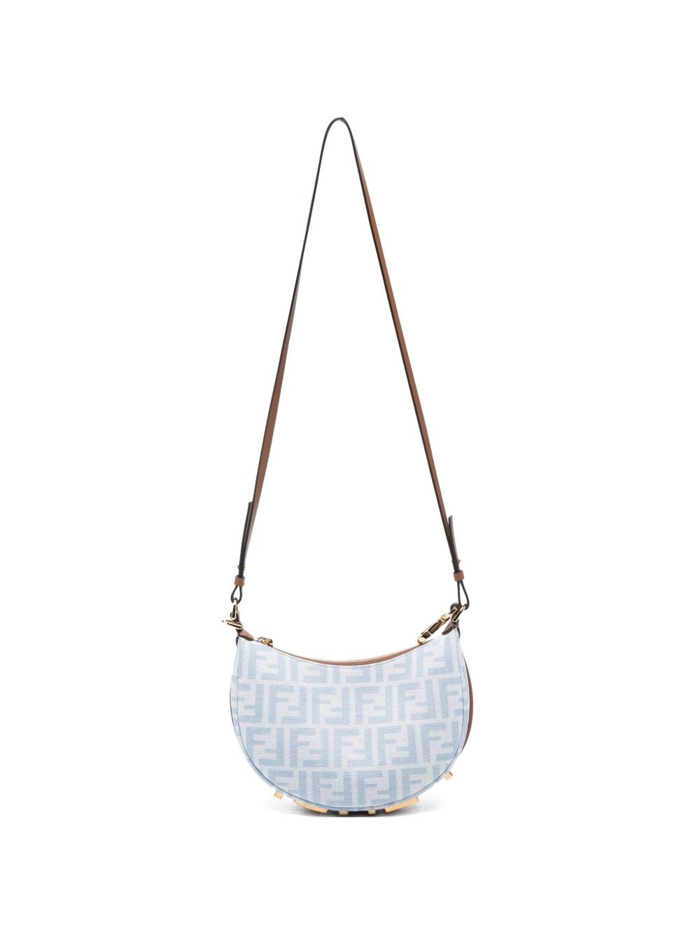 Fendigraphy Mini Denim Handbag