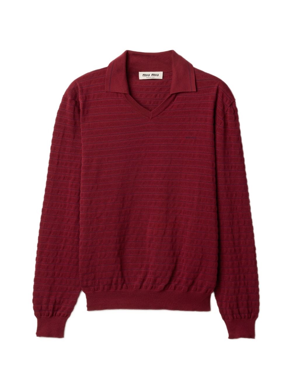 Miu Miu Cotton Polo Shirt