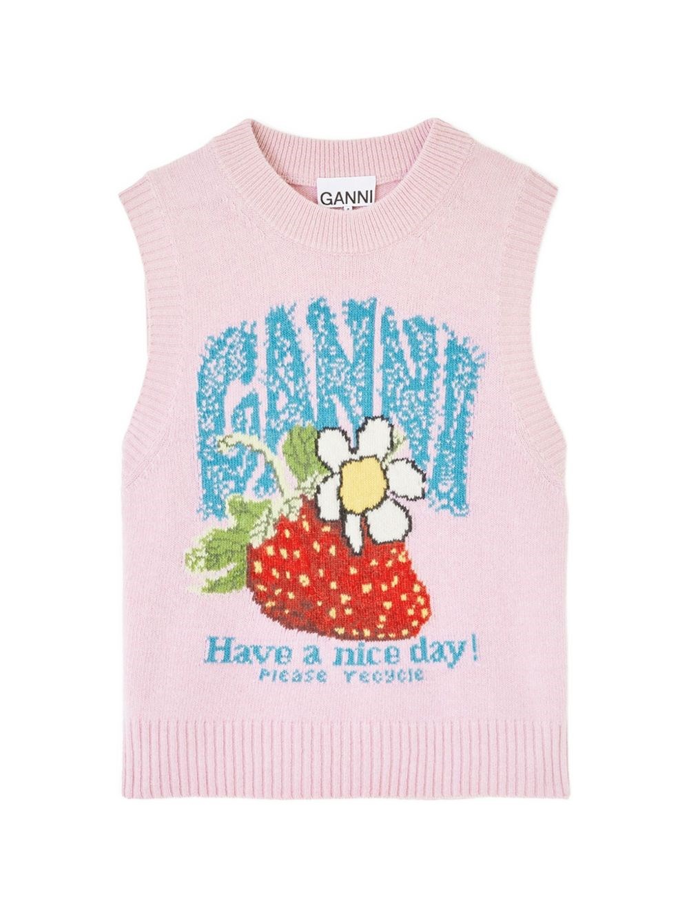 GANNI Wool Vest