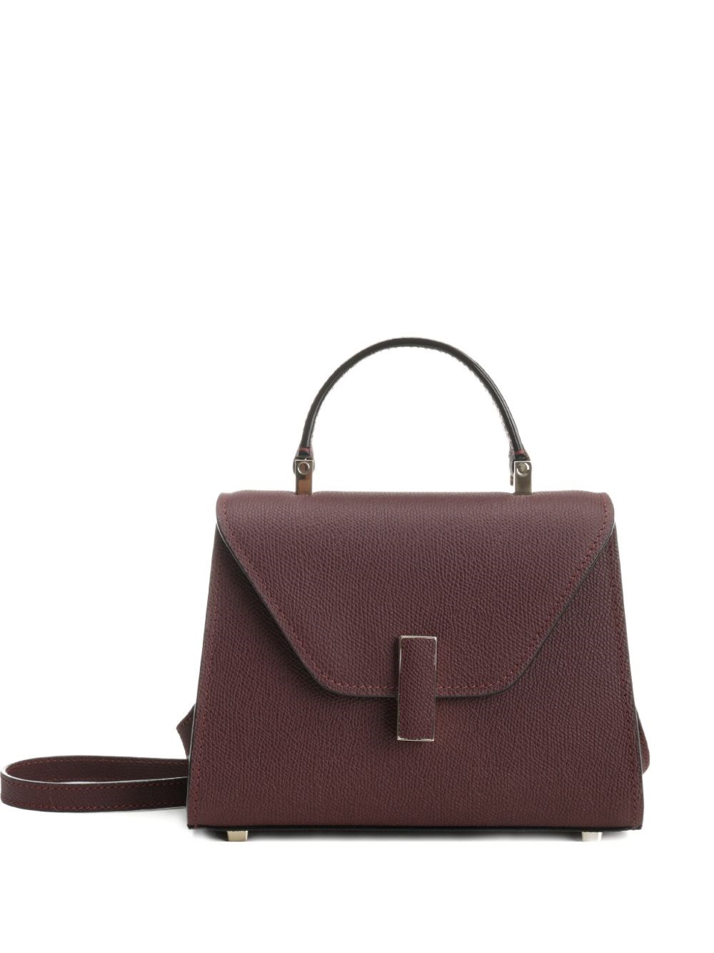 Valextra Borsa A Mano In Micro Pelle Iside