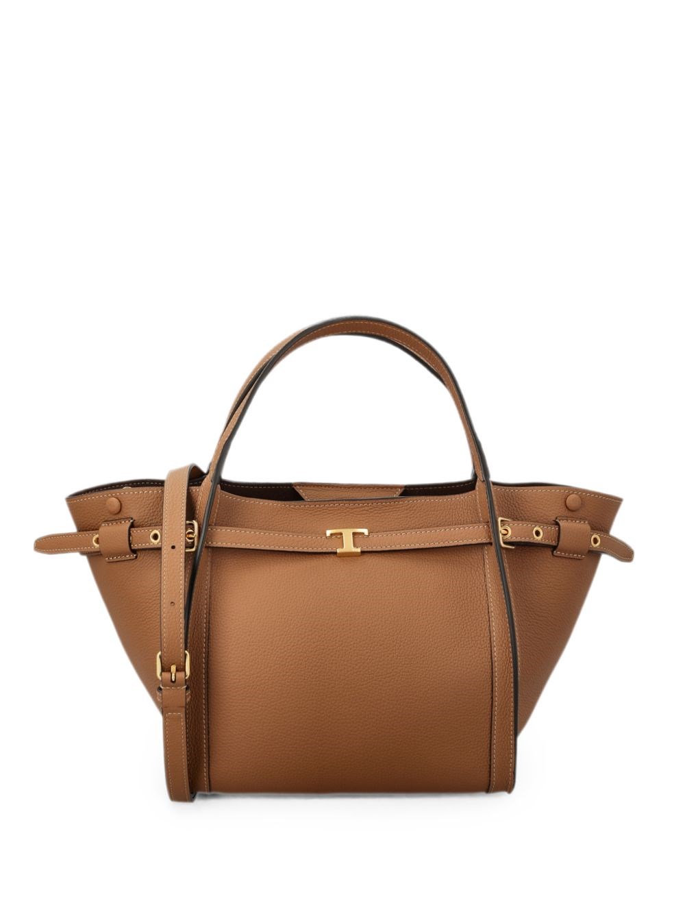 Tod’s T Timeless Small Leather Tote Bag